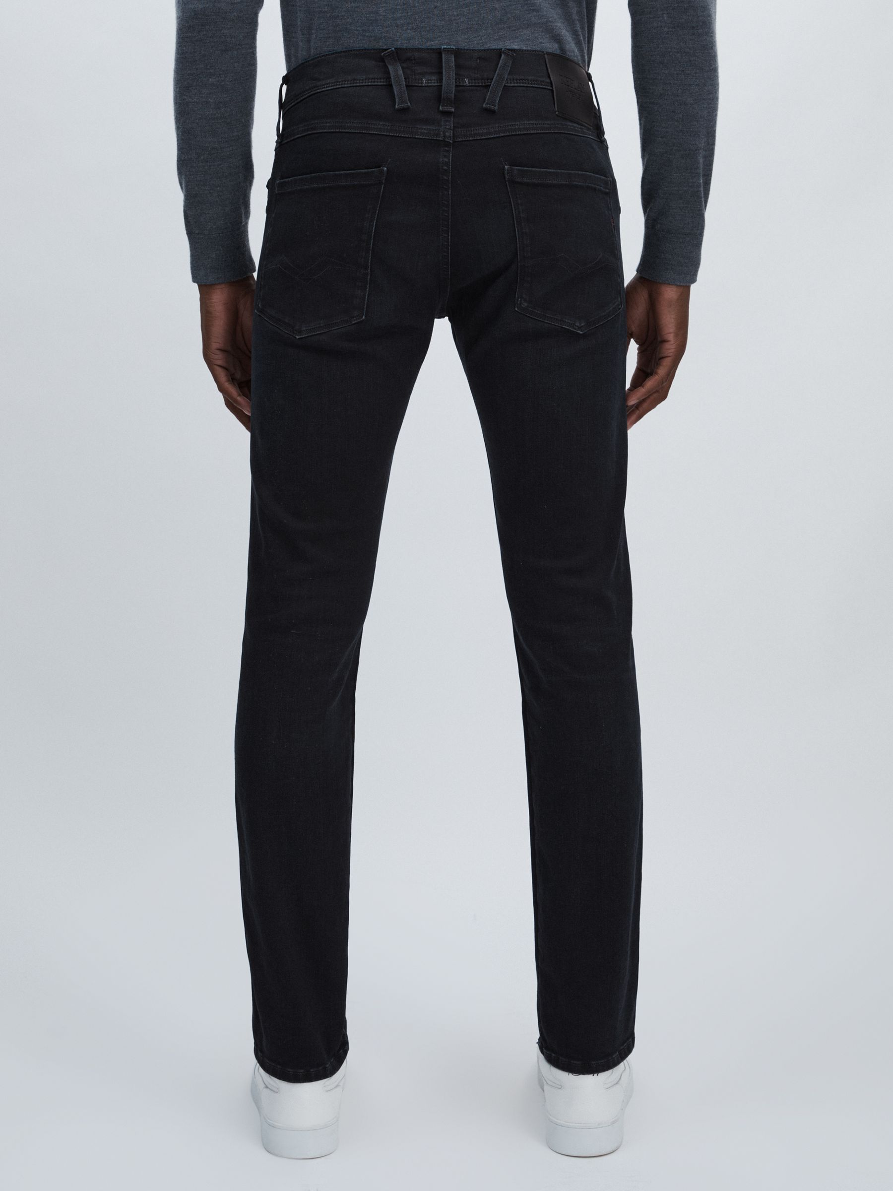 Replay Slim-Fit Hyperflex Jeans in Dark Blue