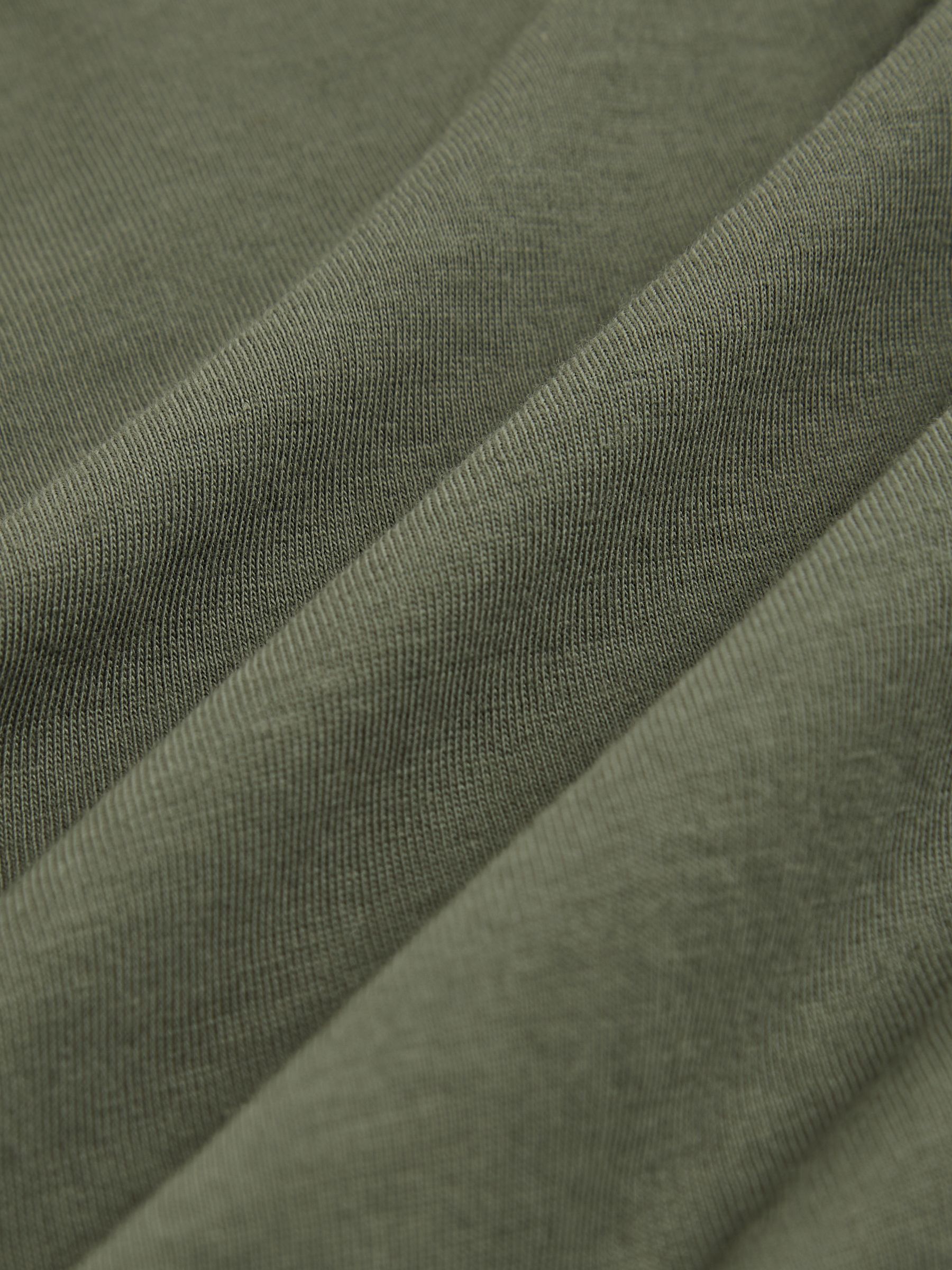 3-9 yrs Crew Neck T-Shirt in Dark Sage