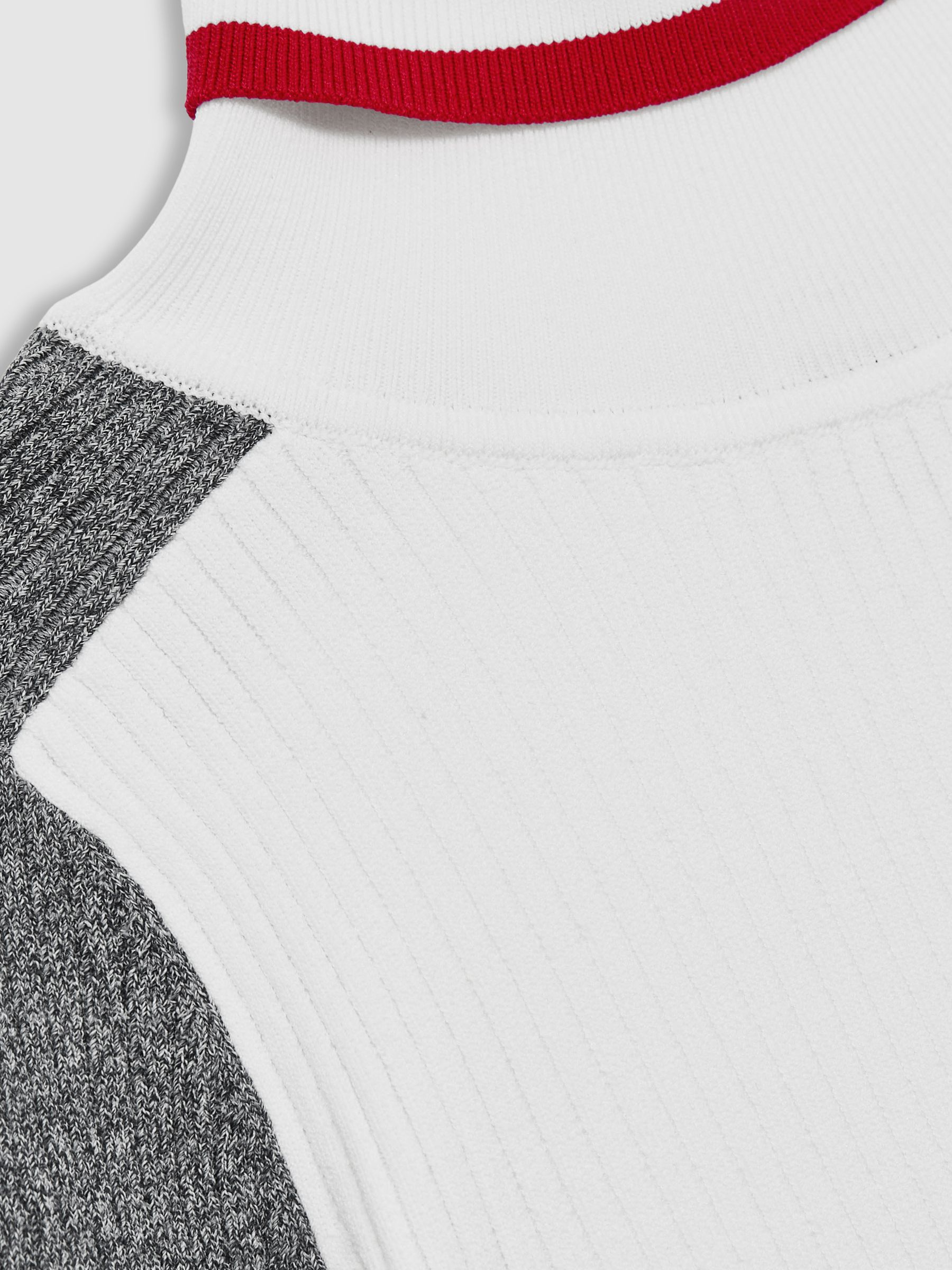 9-13 yrs Ribbed Roll-Neck Jumper in Ivory