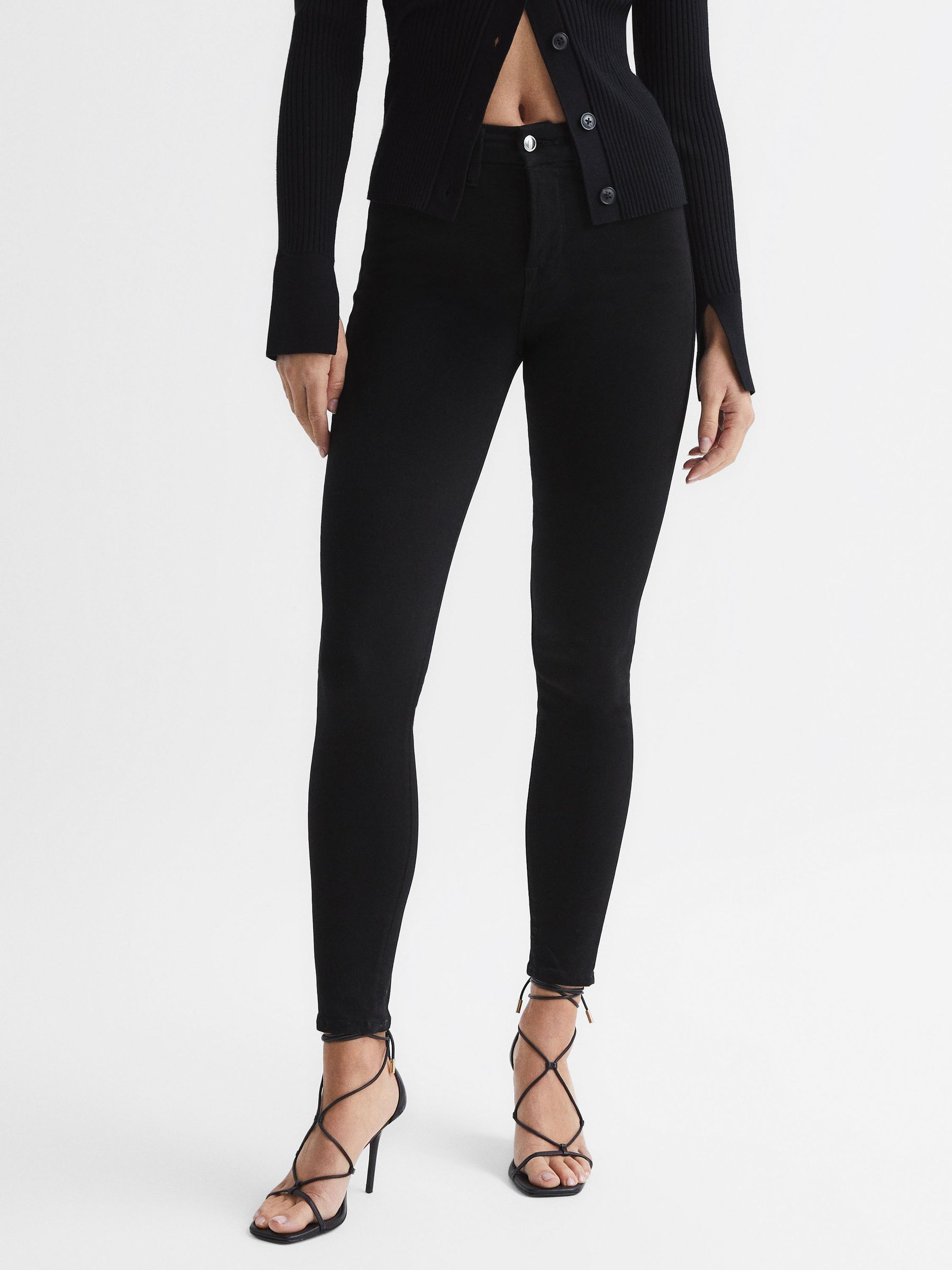 Good American The Good Legs Jeans in Black