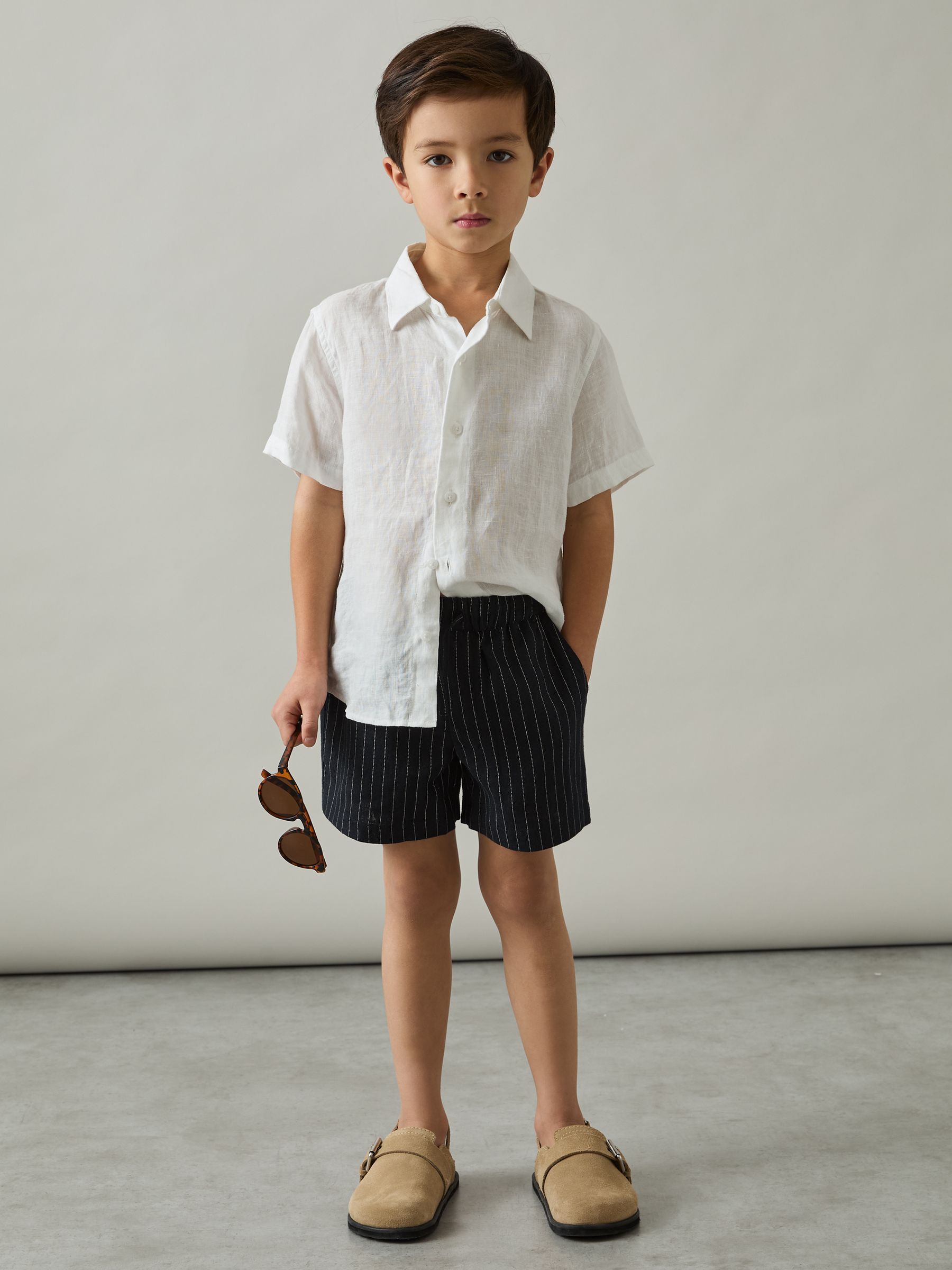 9-13 yrs Drawstring Shorts in Blue