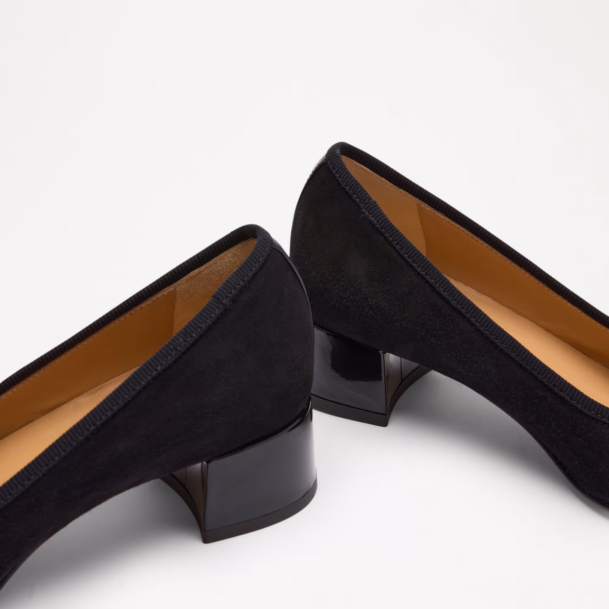 Charming Mid<br>Block Heel Ballet Pump