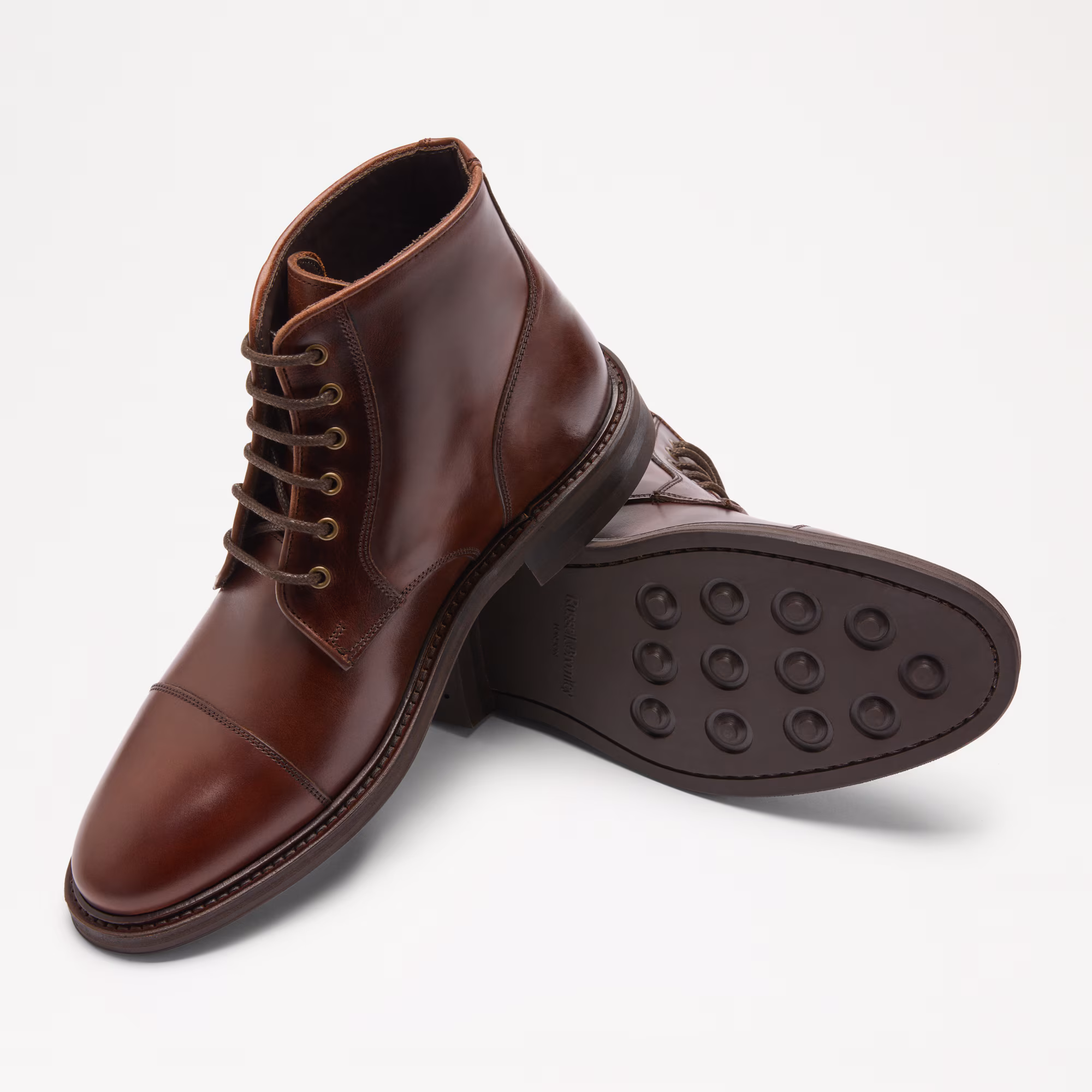 Portobello<br>Toe-Cap Lace Boot
