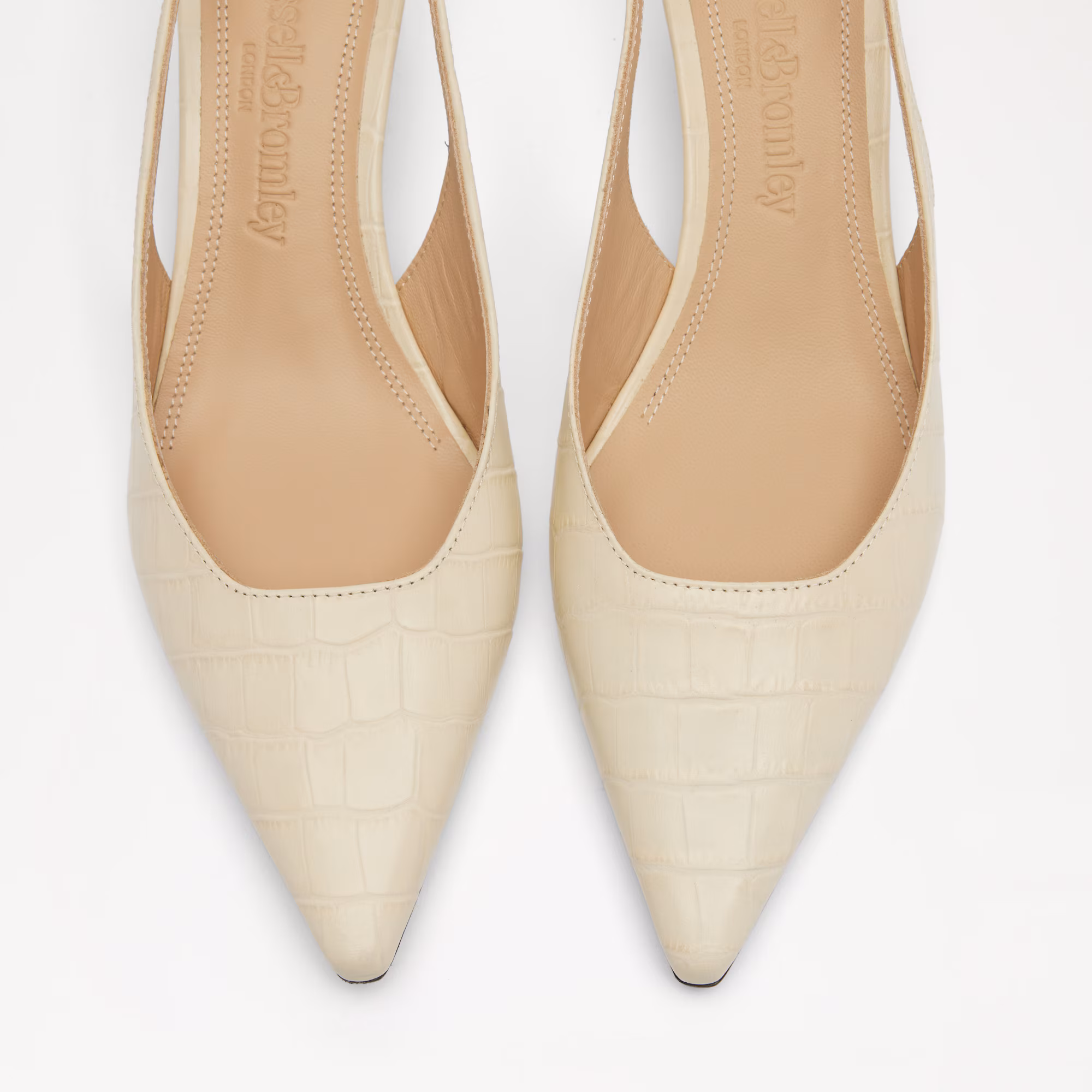 Stand Out Sling<br>Slingback Kitten Heel