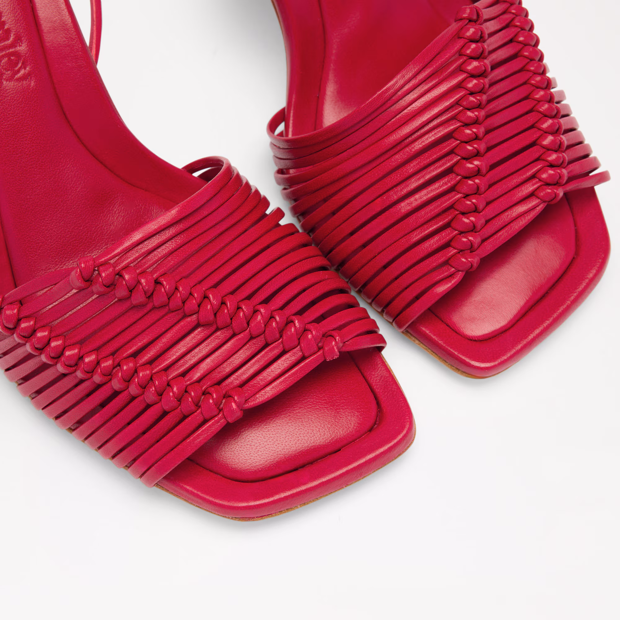 Angelbank<br>Lace Up Heeled Sandal