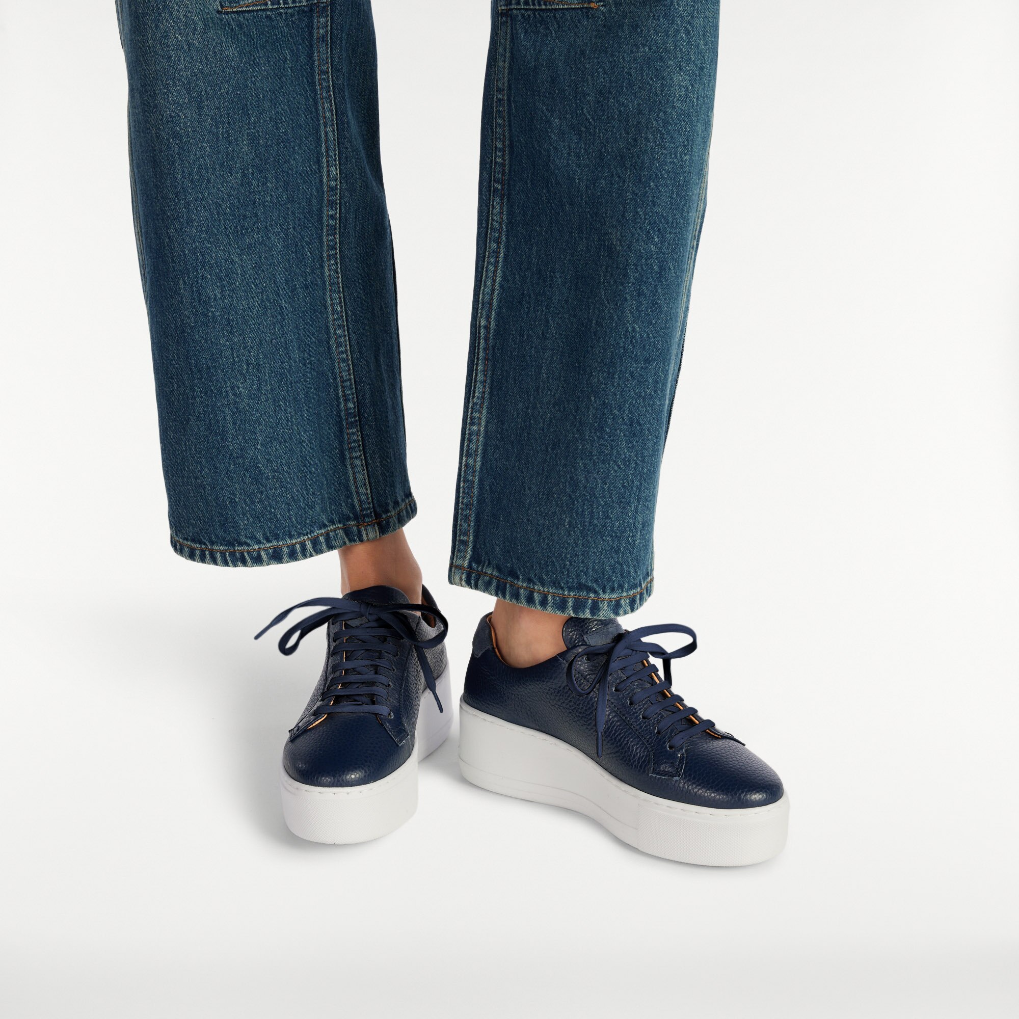 Park Cord<br>Lace Up Flatform Sneaker