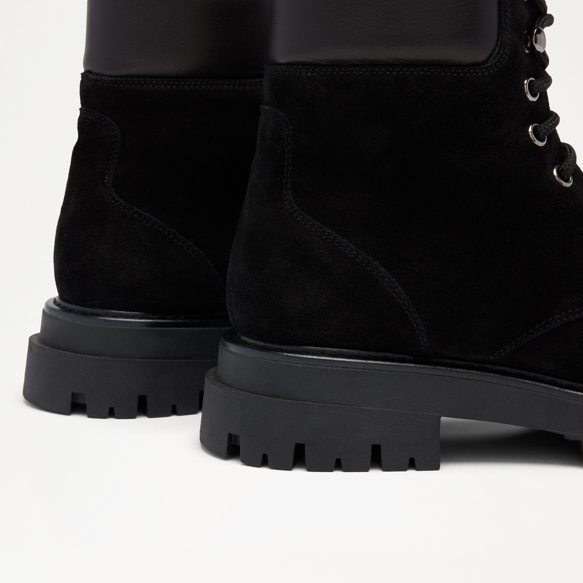 Henlow  Apron<br>Cleated Lace Up Ankle Boot