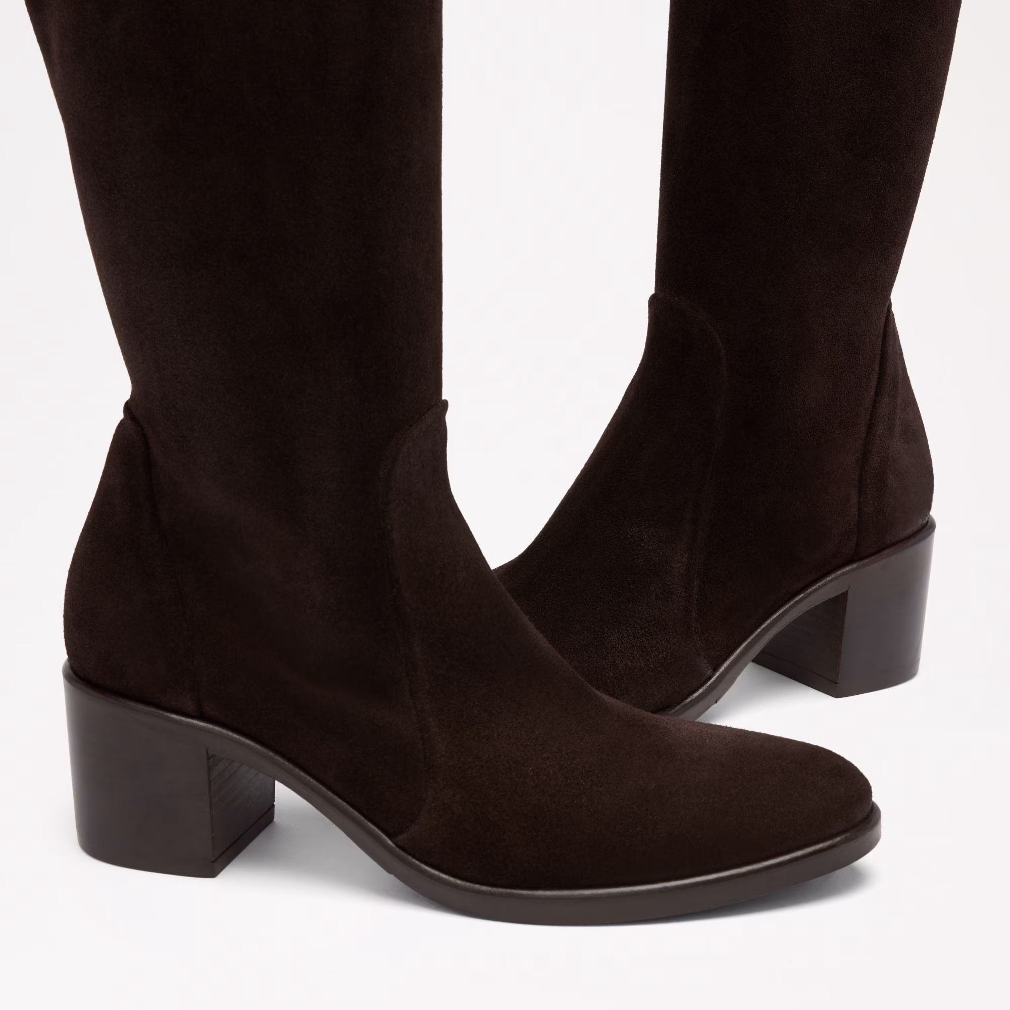 Kicking High<br>Pull On Knee High Heeled Boot