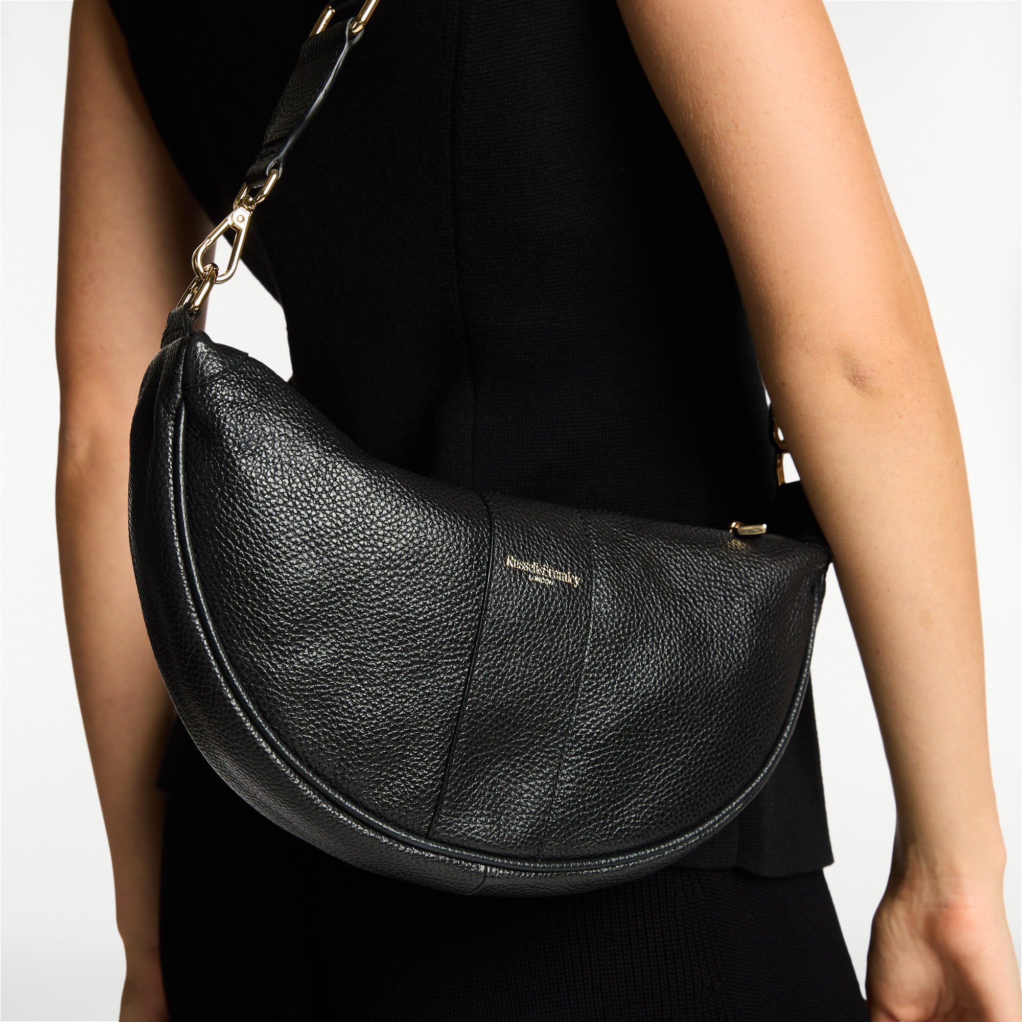 Carrie<br>Half Moon Crossbody Bag