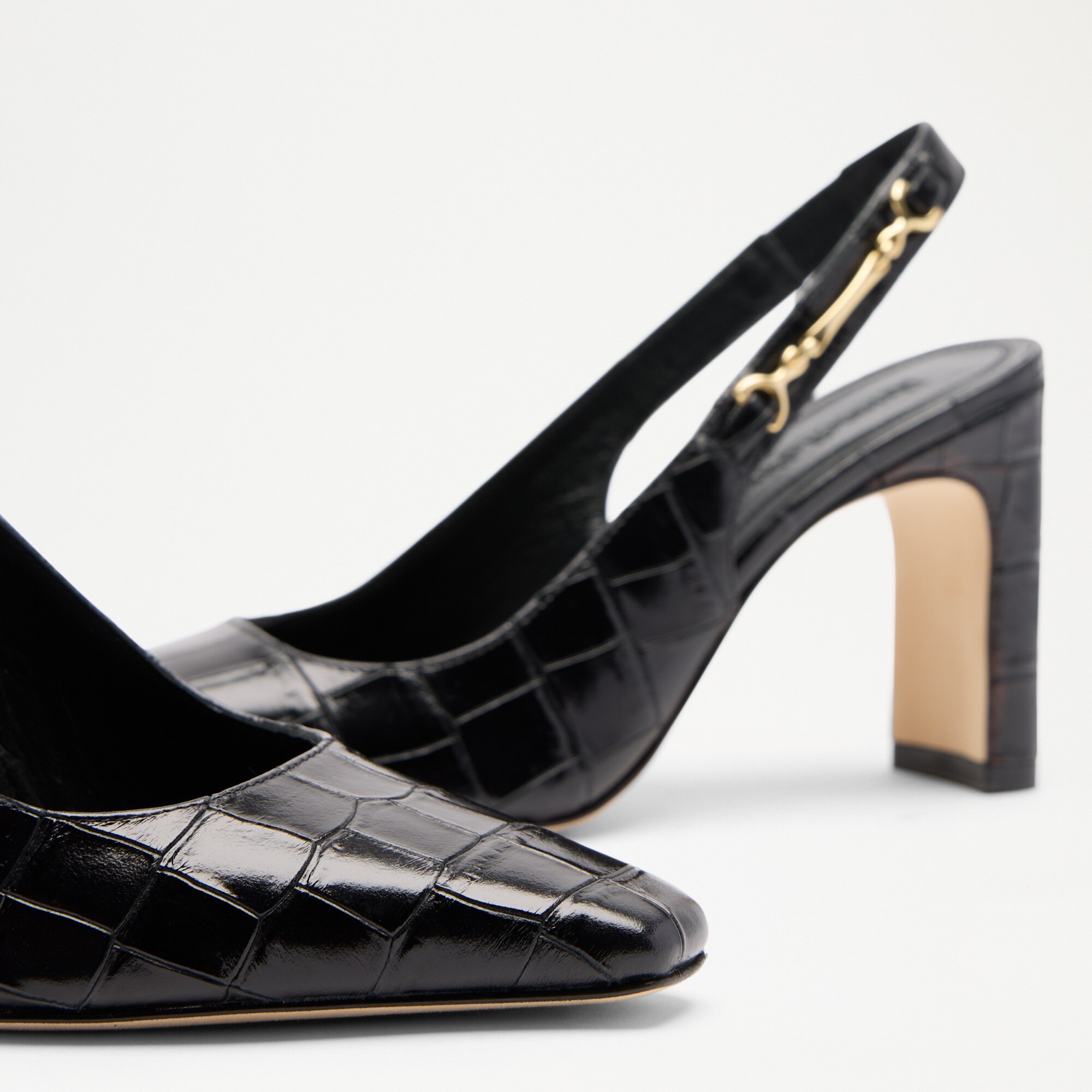 Marley Slingback<br>Heeled Snaffle Slingback