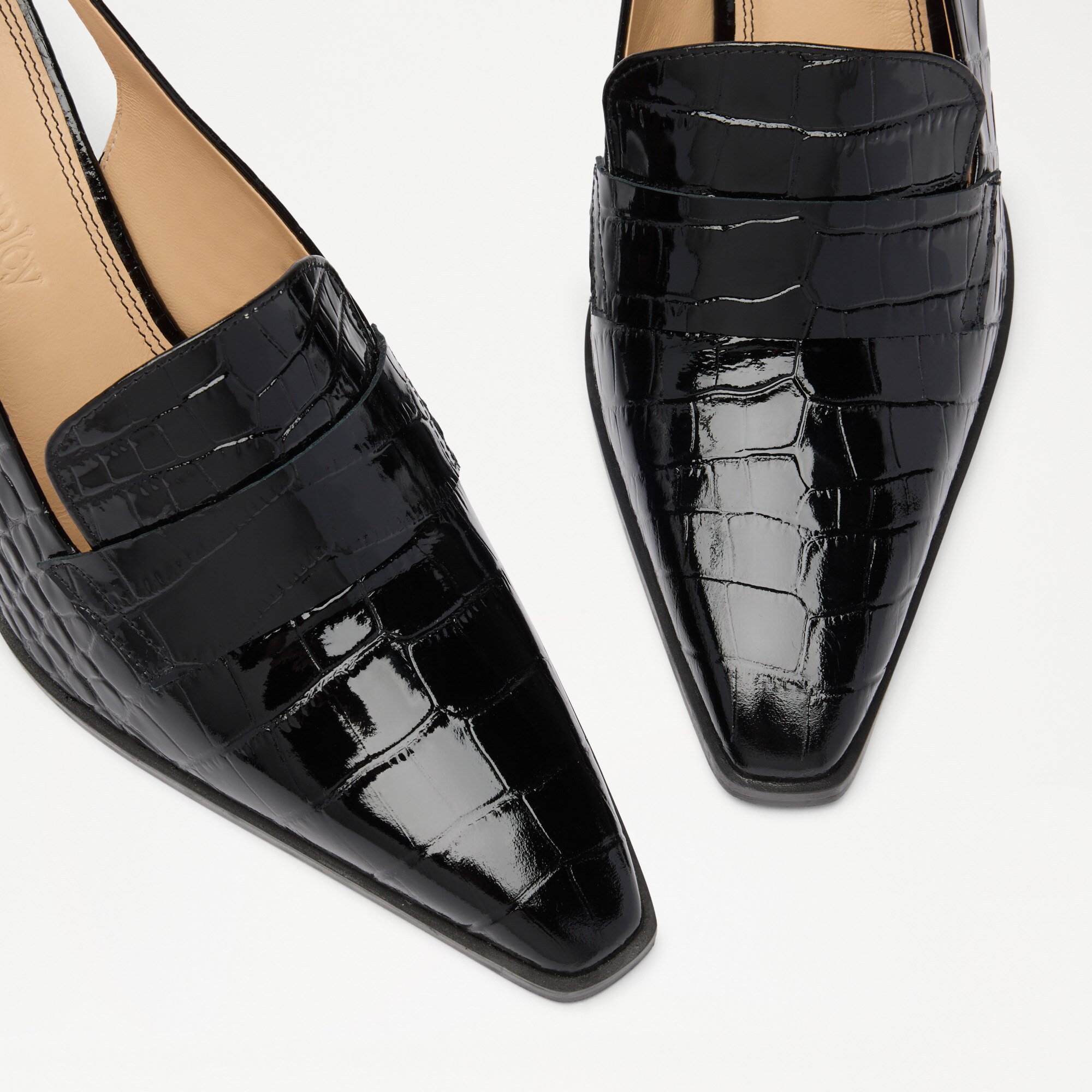 Totter Slingback<br>Slingback Heeled Loafer