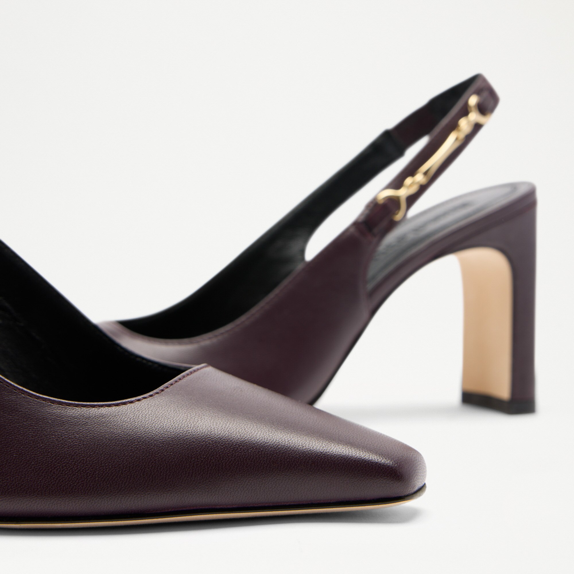 Marley Slingback<br>Heeled Snaffle Slingback