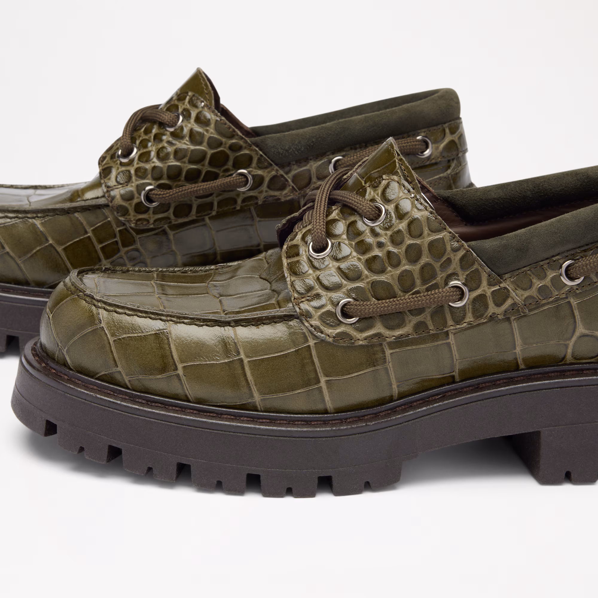 Crewe<br>Chunky Lace Up Moccasin