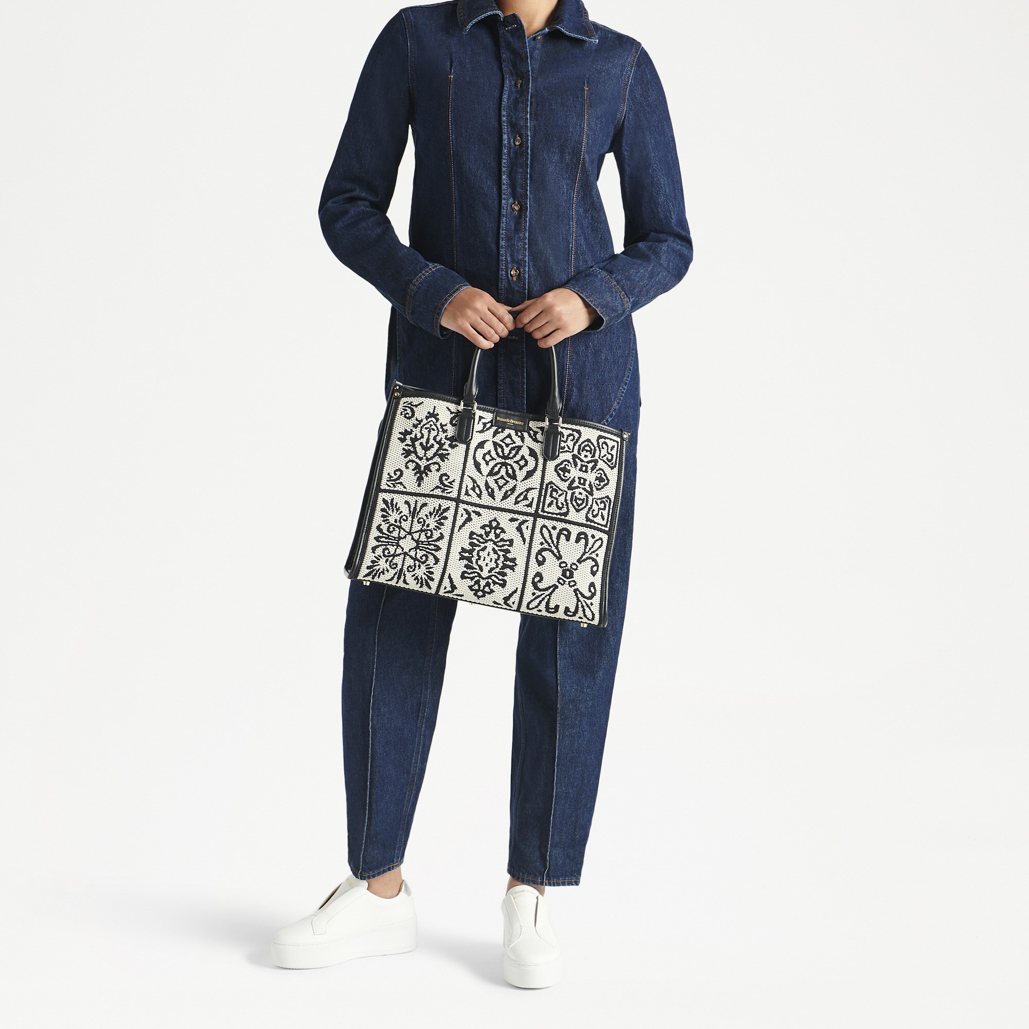 Gemini<br>Woven Shopper Tote