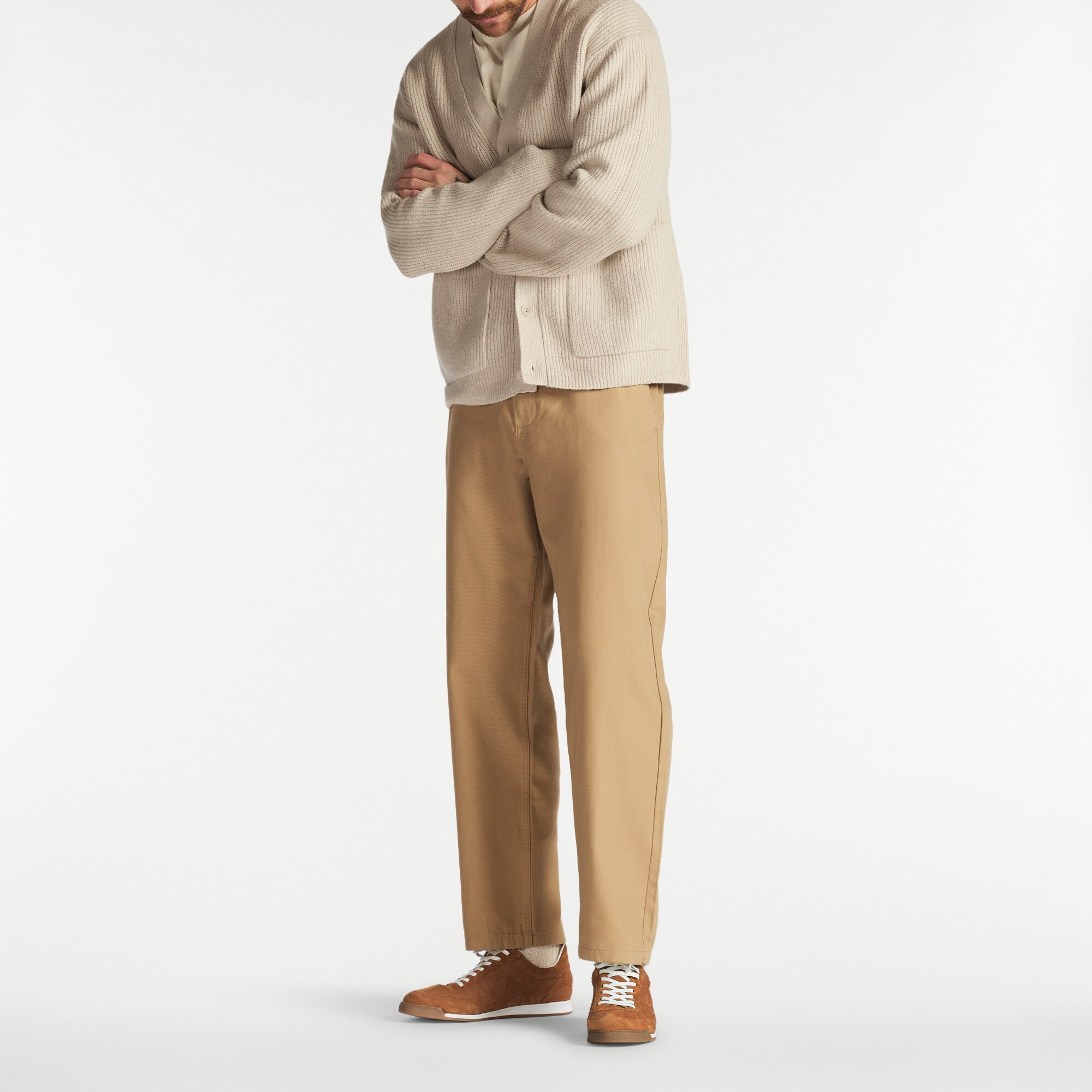 Swinton<br>Brushed Suede Trainer