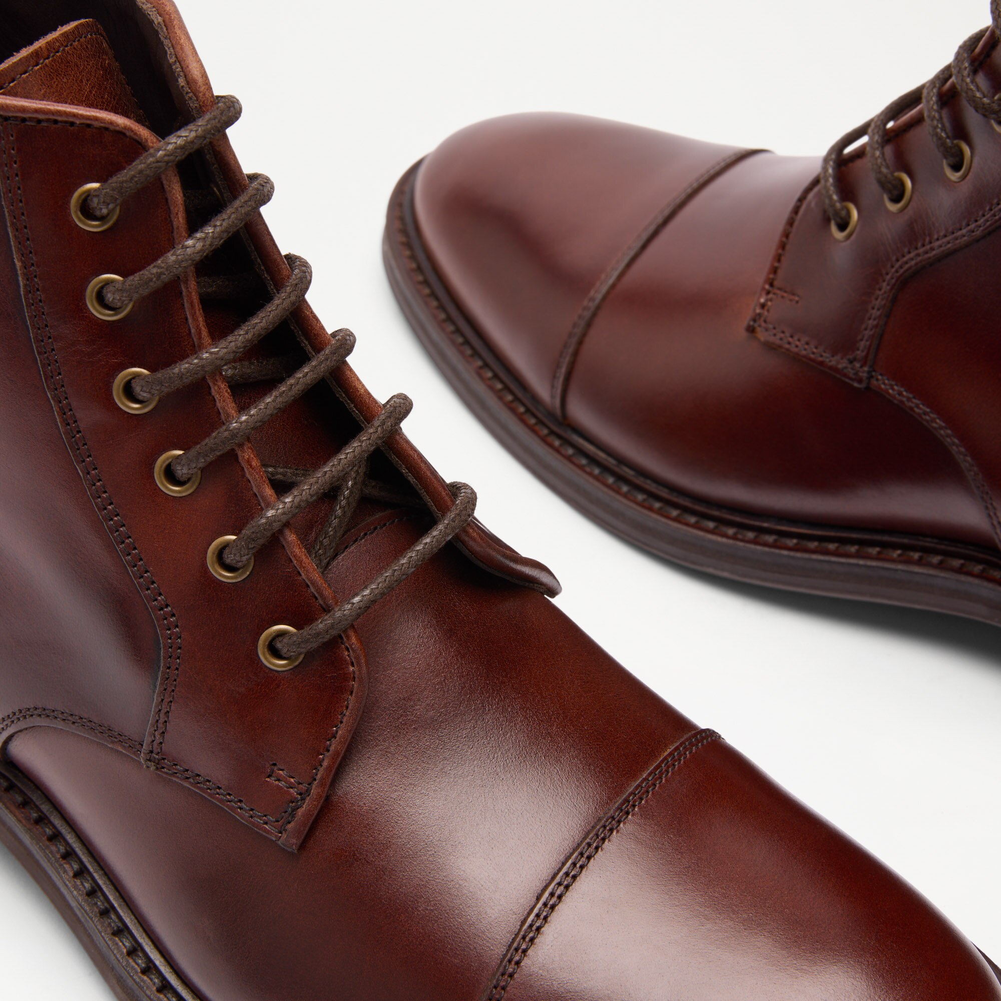 Portobello<br>Toe-Cap Lace Boot