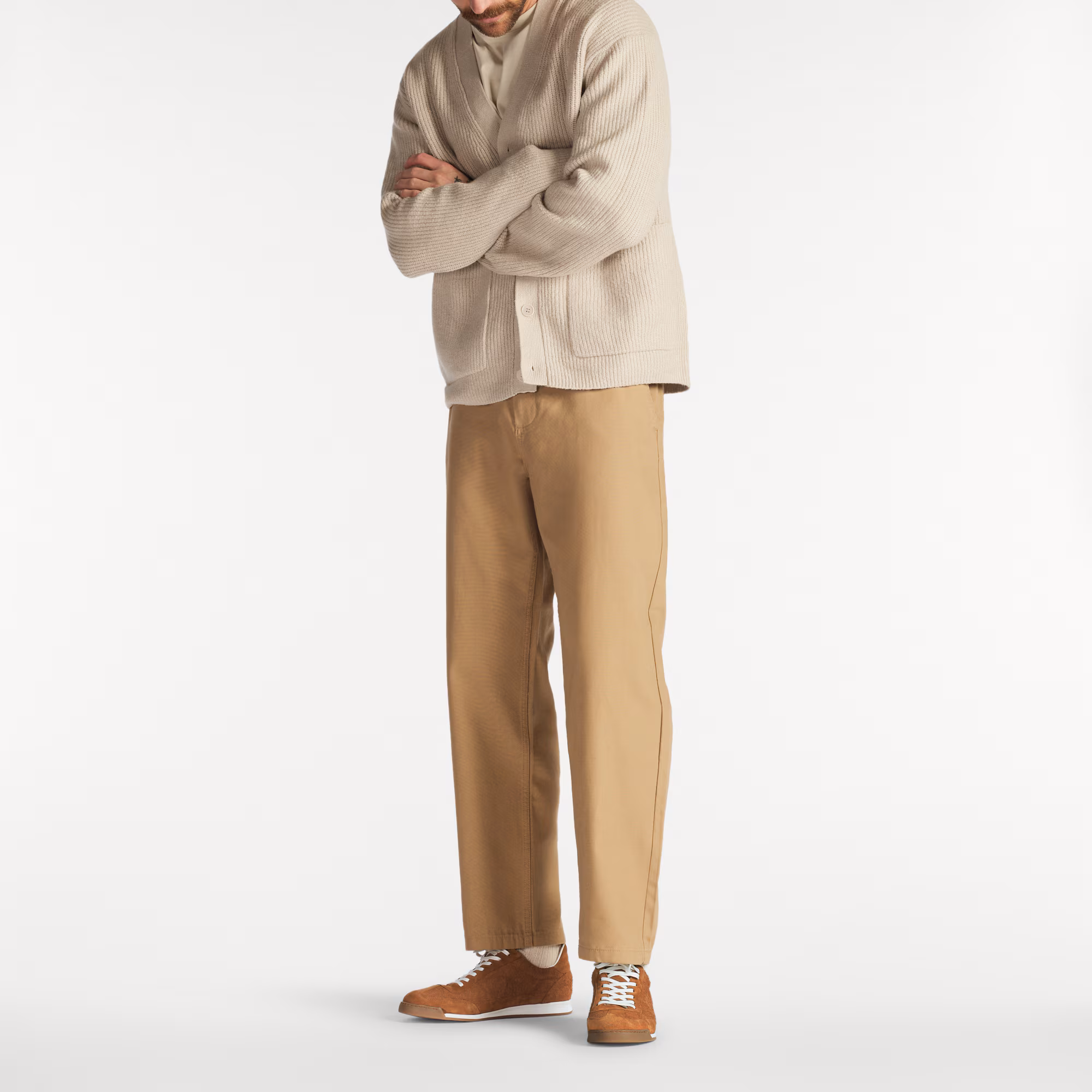 Swinton<br>Brushed Suede Trainer