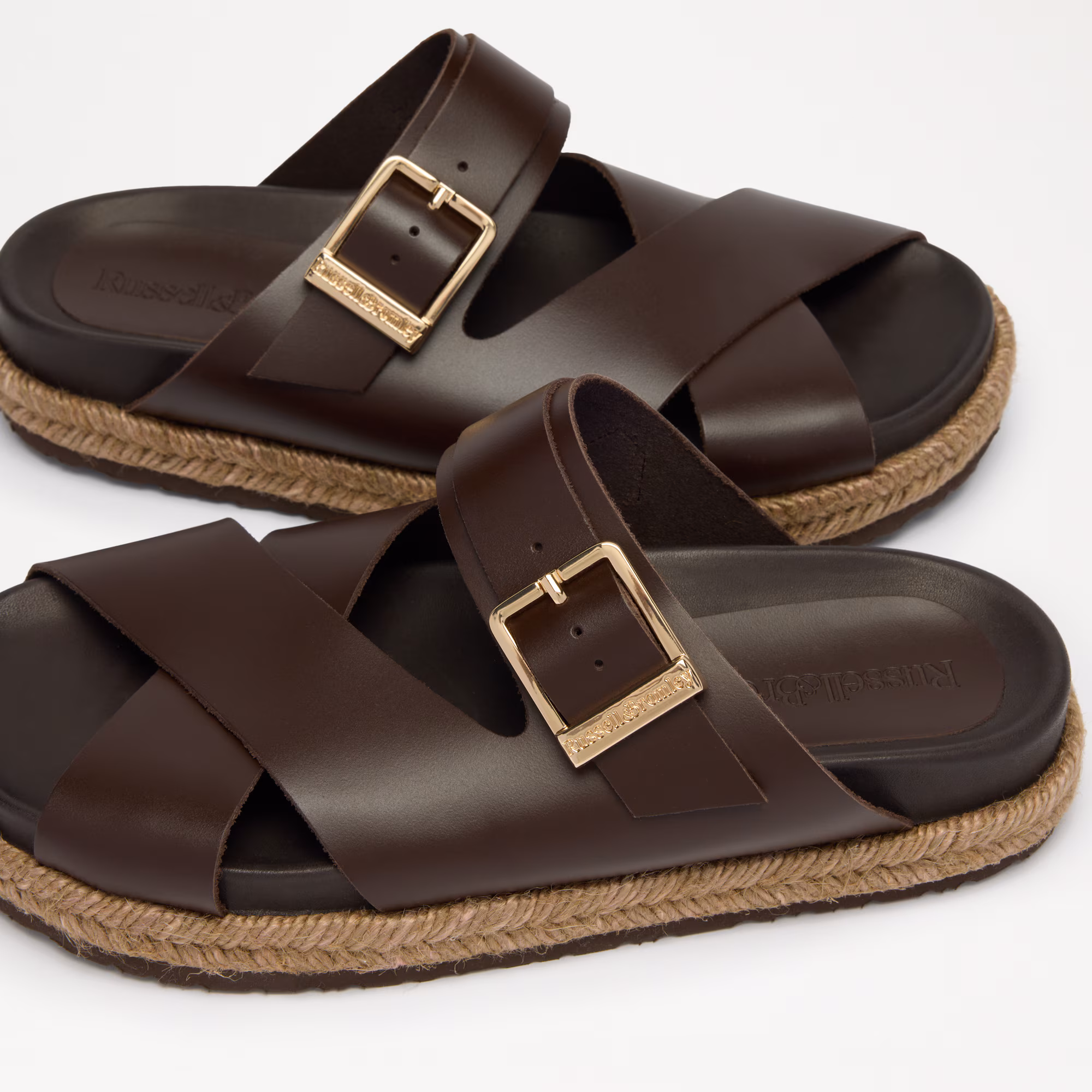 Docker<br>Cross Strap Espadrille Slide