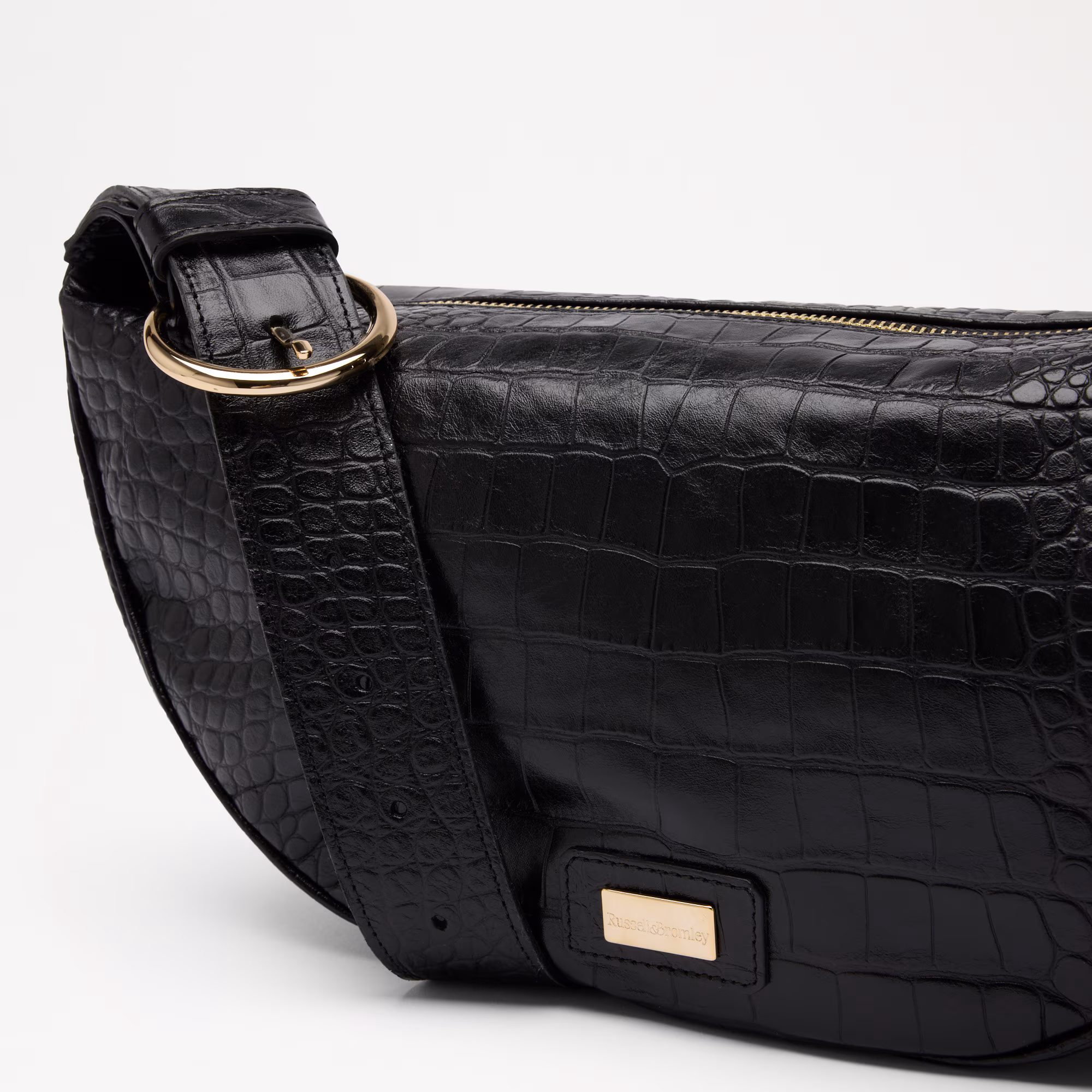 Parabola<br>Half Moon Crossbody Bag