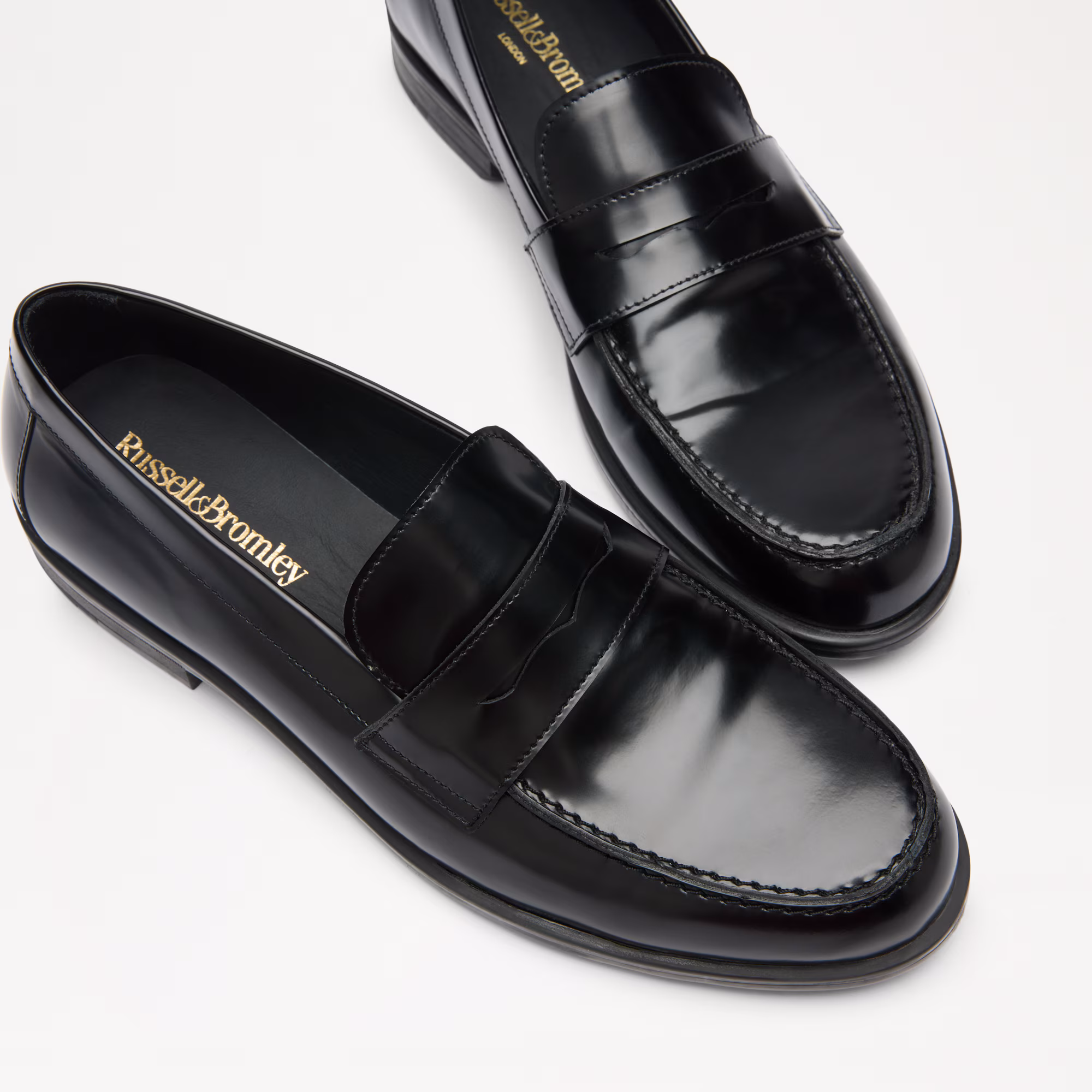 Rook<br>High-Shine Penny Loafer