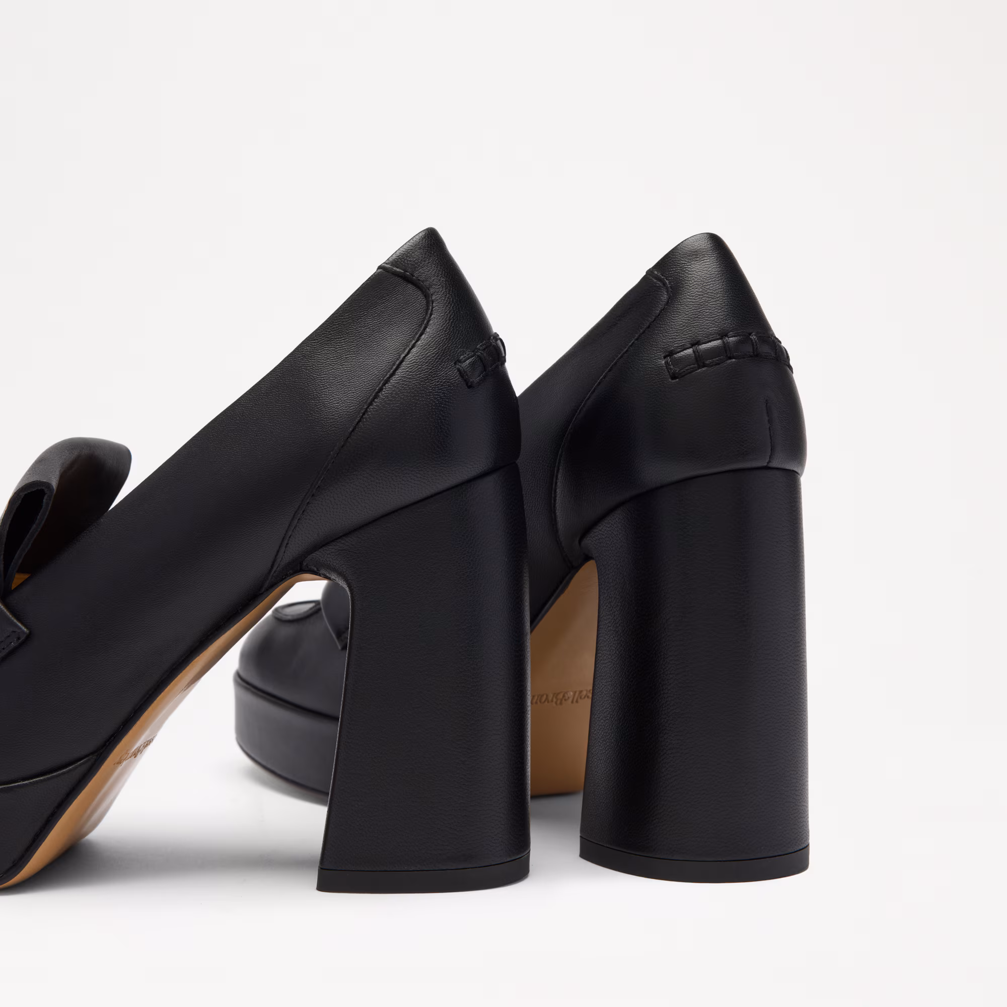 Hyton Loafer<br>Heeled Platform Loafer