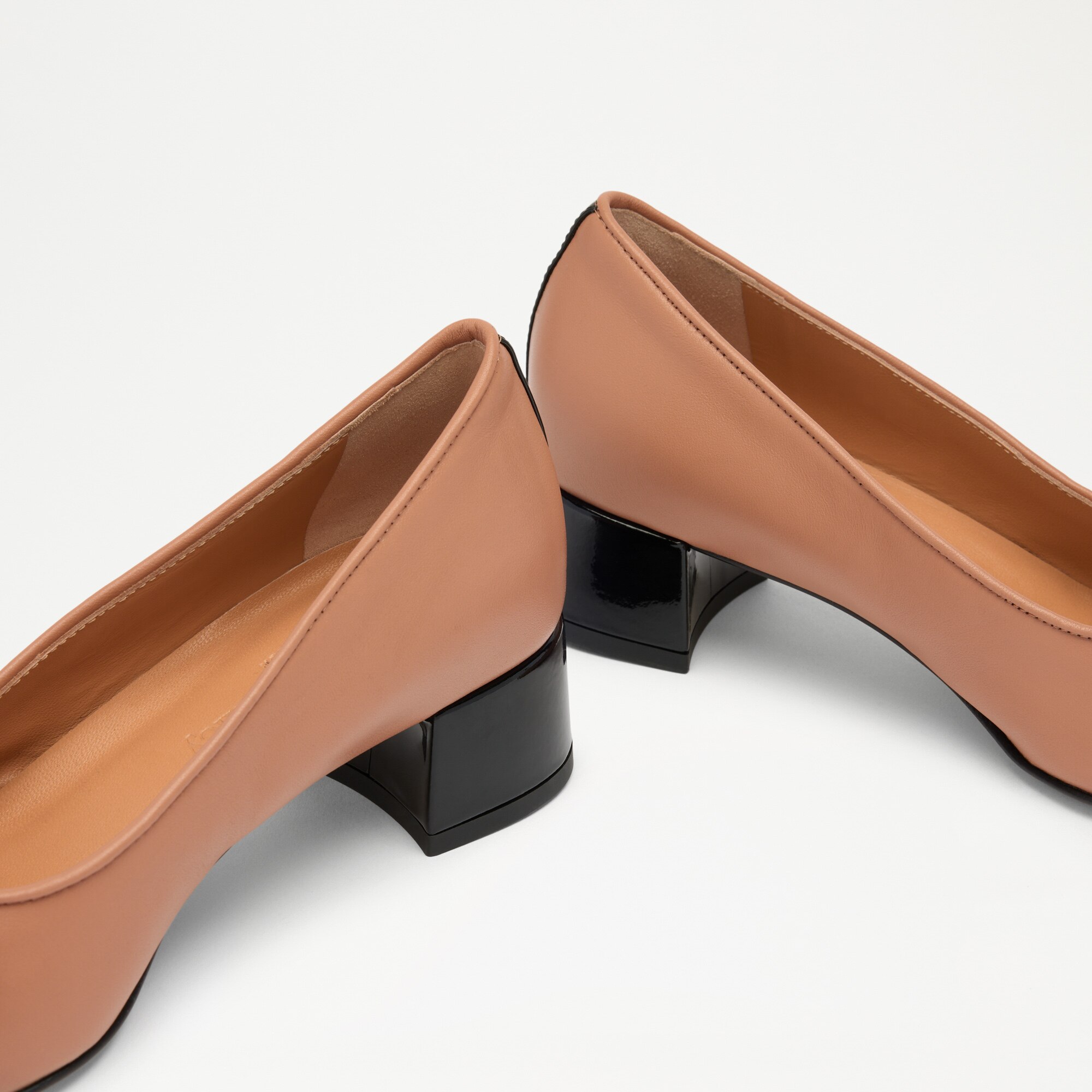 Charming Mid<br>Block Heel Ballet Pump