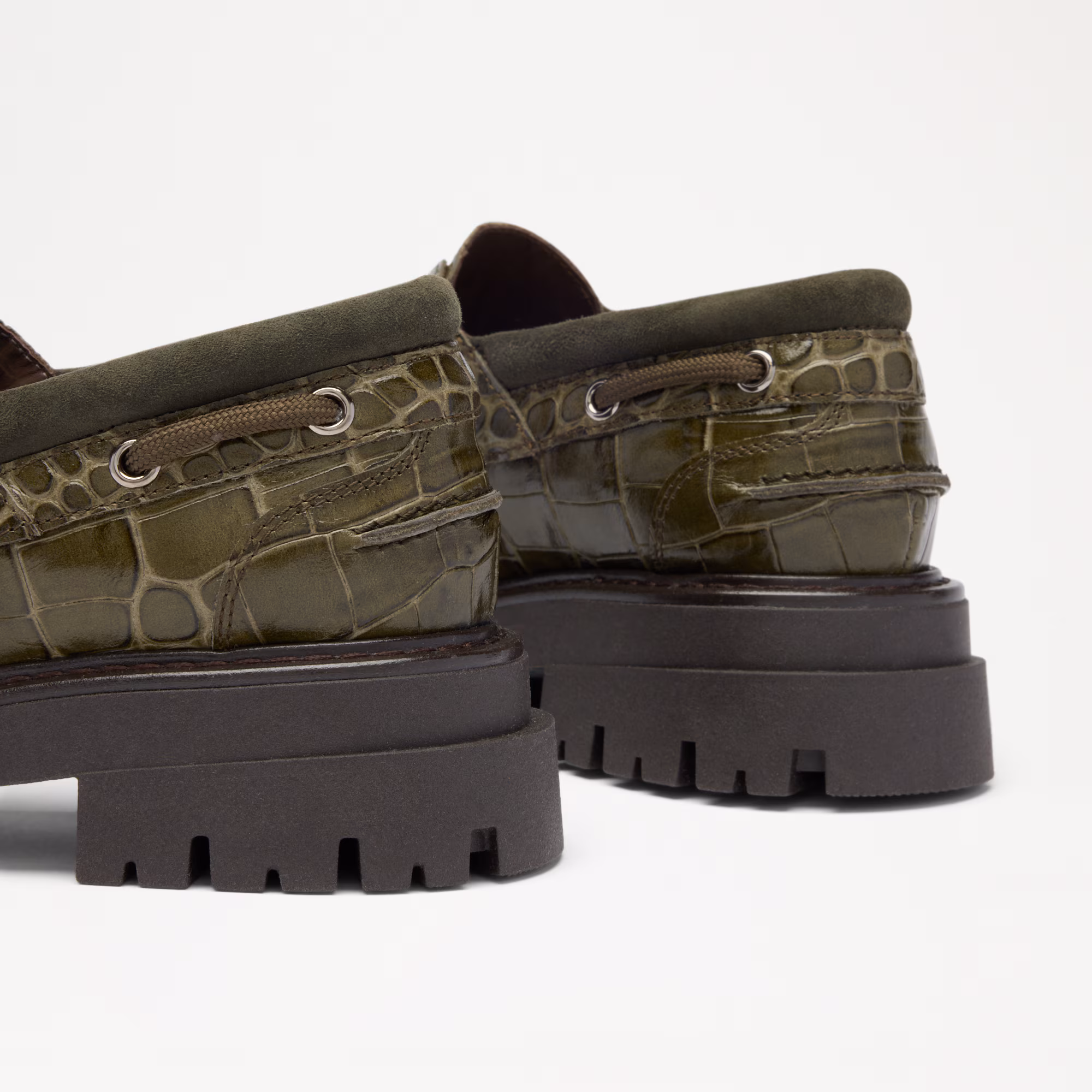 Crewe<br>Chunky Lace Up Moccasin