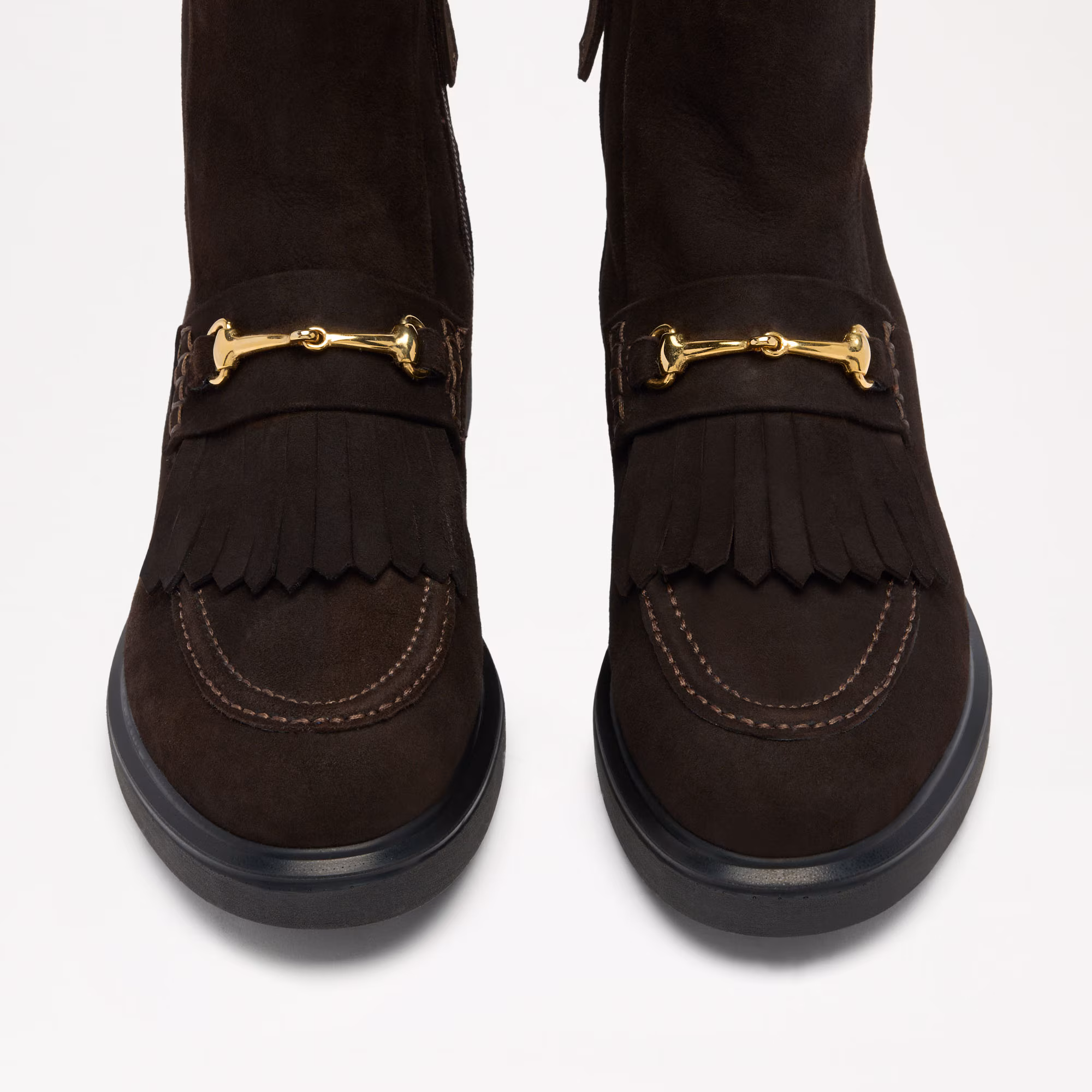 Dalton Boot<br>Snaffle Fringe Ankle Boot