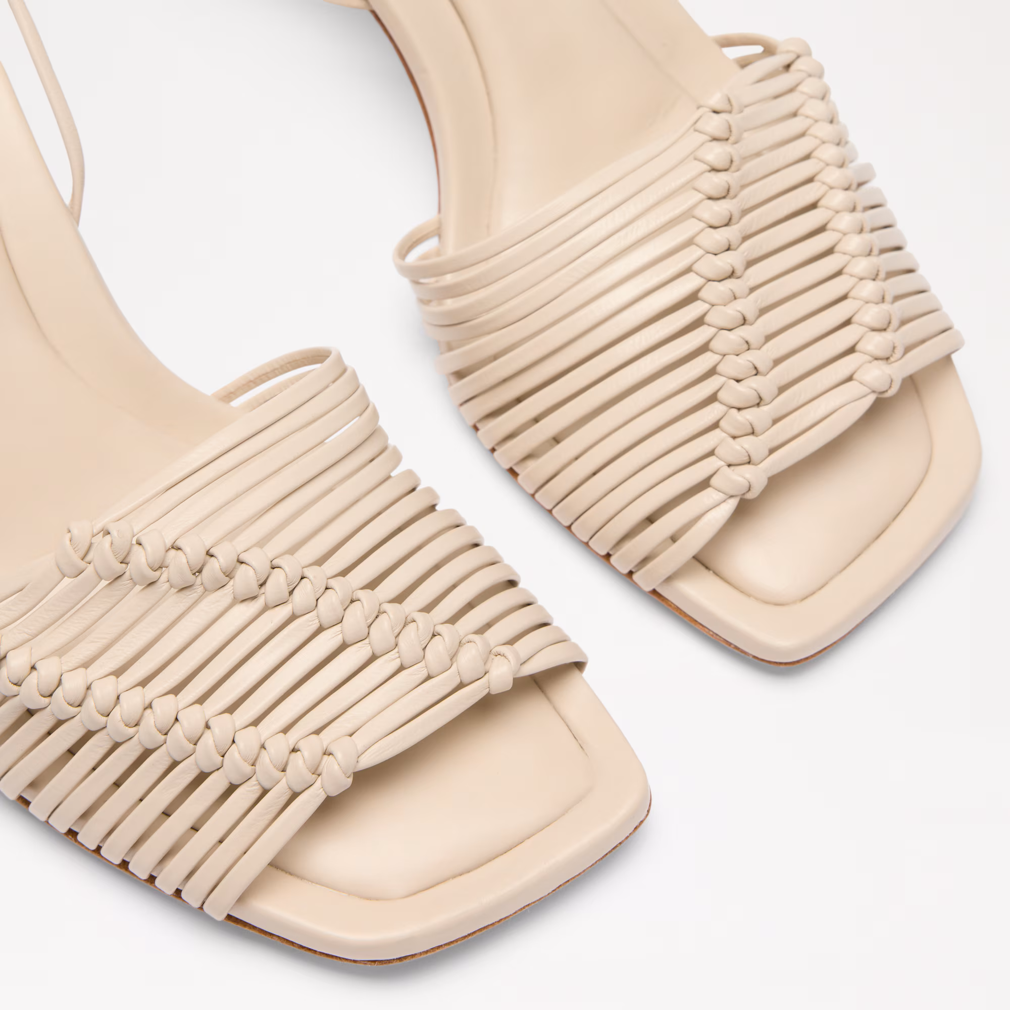 Angelbank<br>Lace Up Heeled Sandal