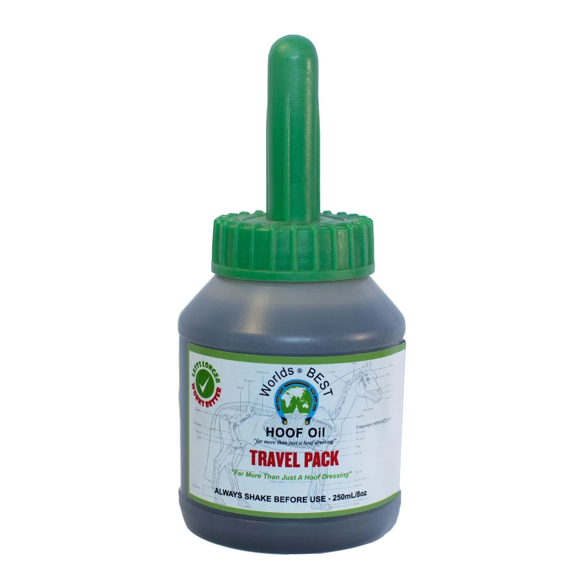 WORLDS BEST HOOF OIL With Brush
