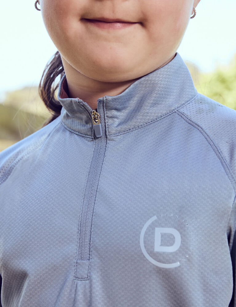 DUBLIN Kids Breathable Long Sleeve Riding Top