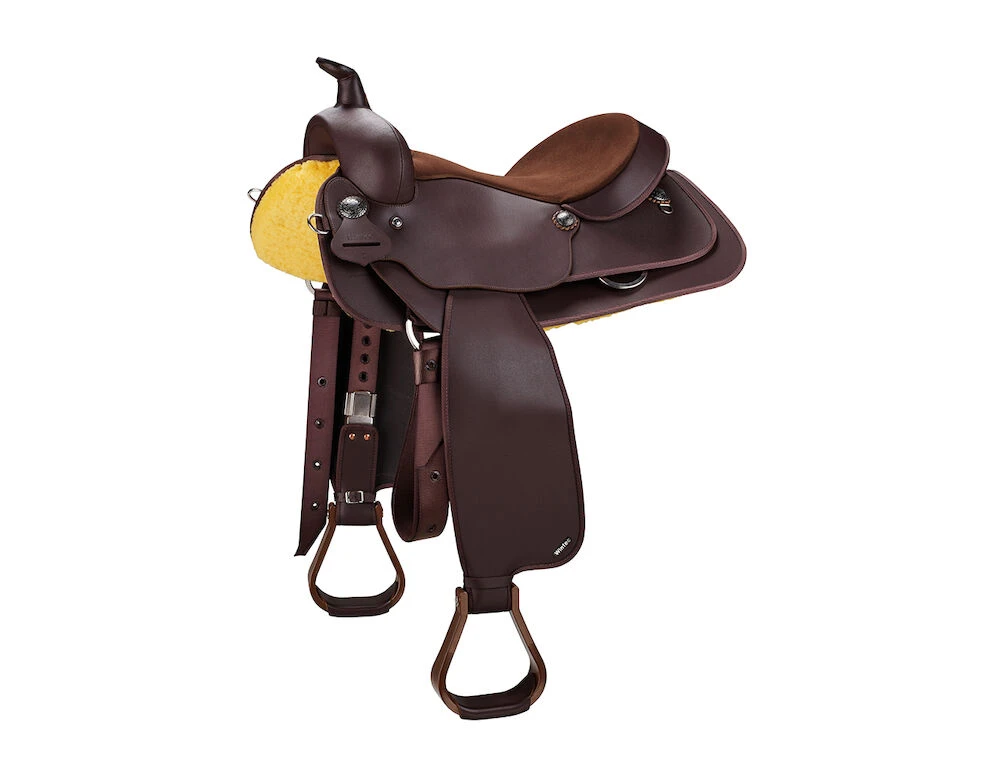 WINTEC Western Frontier Saddle With Fqhb