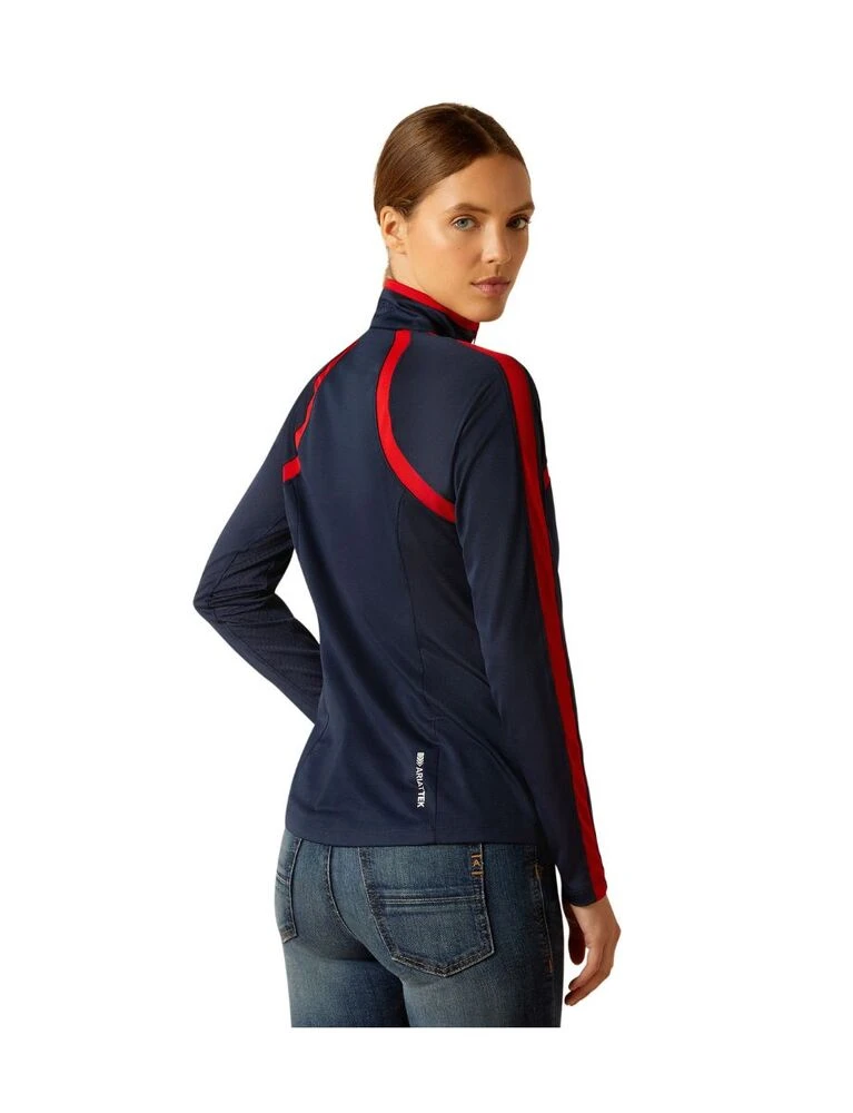 ARIAT Sunstopper 3.0 1/4 Zip Long Sleeve Baselayer