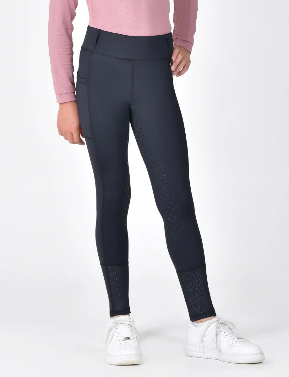 DUBLIN Kids Form Mesh Riding Tights