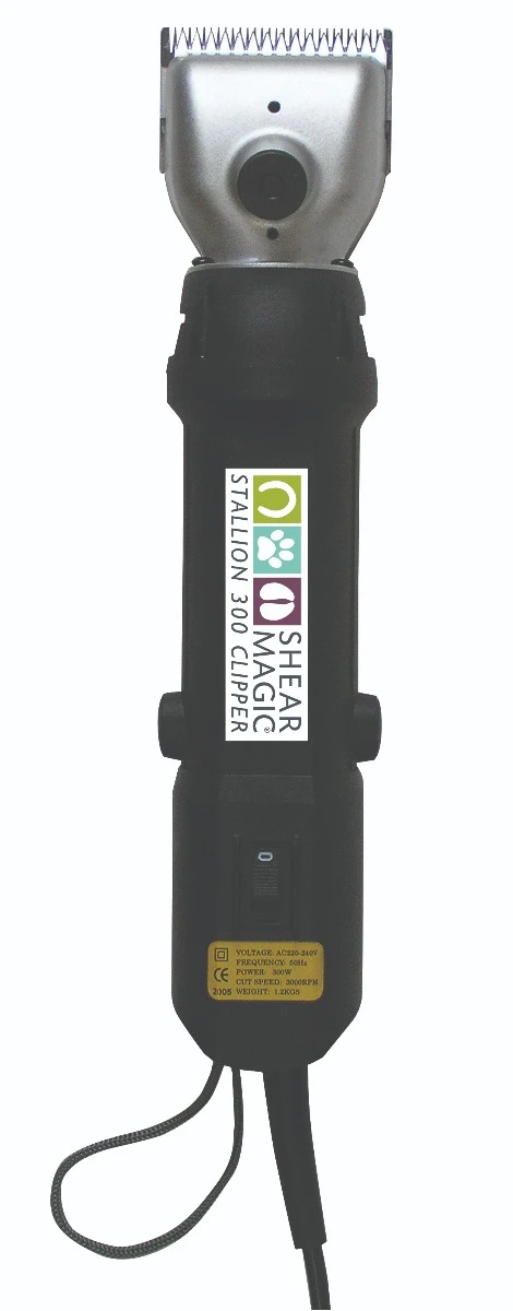 SHEAR MAGIC Stallion 300 Large Clip With Blade Set