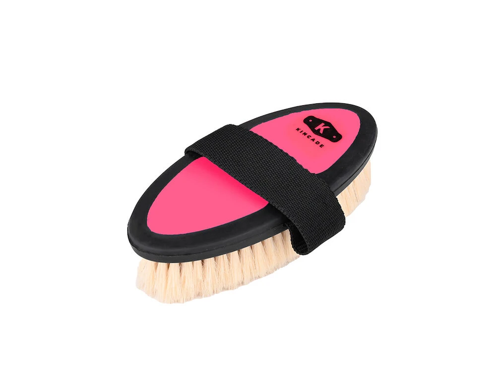 KINCADE Easy Grip Goat Hair Body Brush