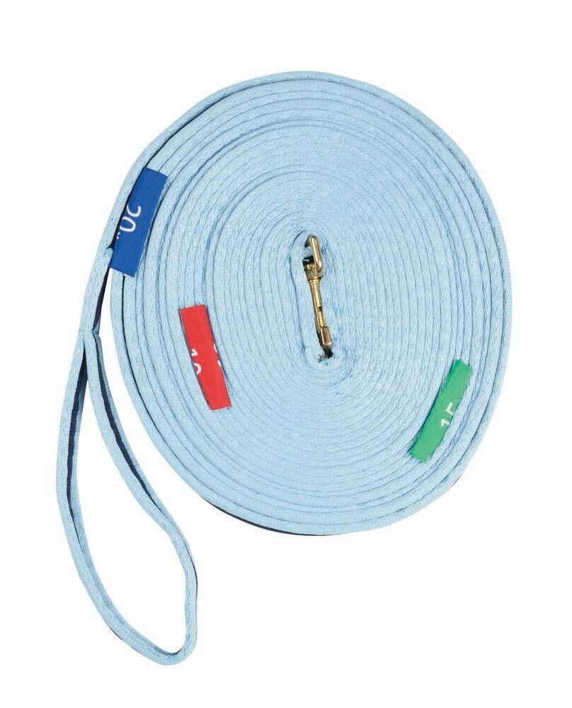 KINCADE Two Tone Lunge Line With Circle Markers