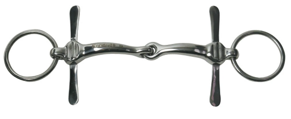 JP KORSTEEL Stainless Steel Tom Thumb Snaffle Bit