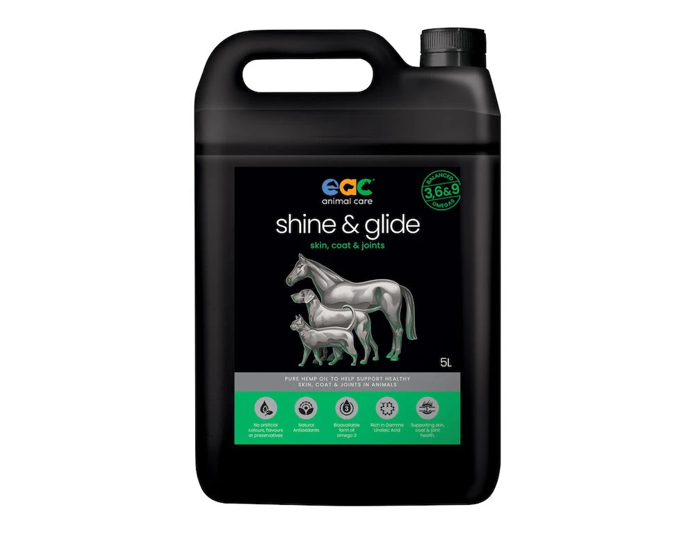 EAC ANIMAL CARE Shine And Glide Pure Hemp Oil - 5L