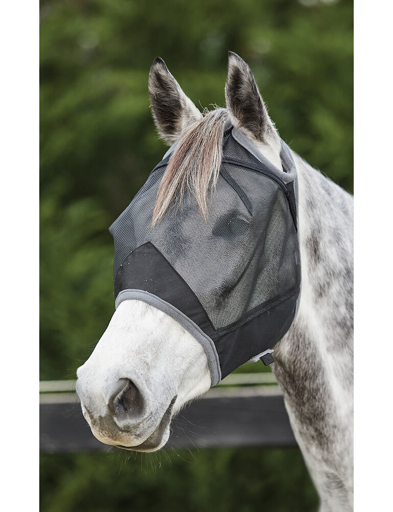 SAXON Deluxe Buzz Away Fly Mask