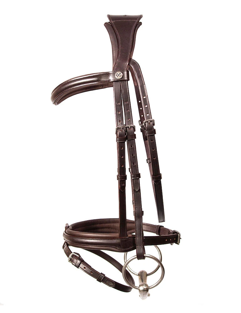 HENRY JAMES SADDLERY Comfort Flash Bridle