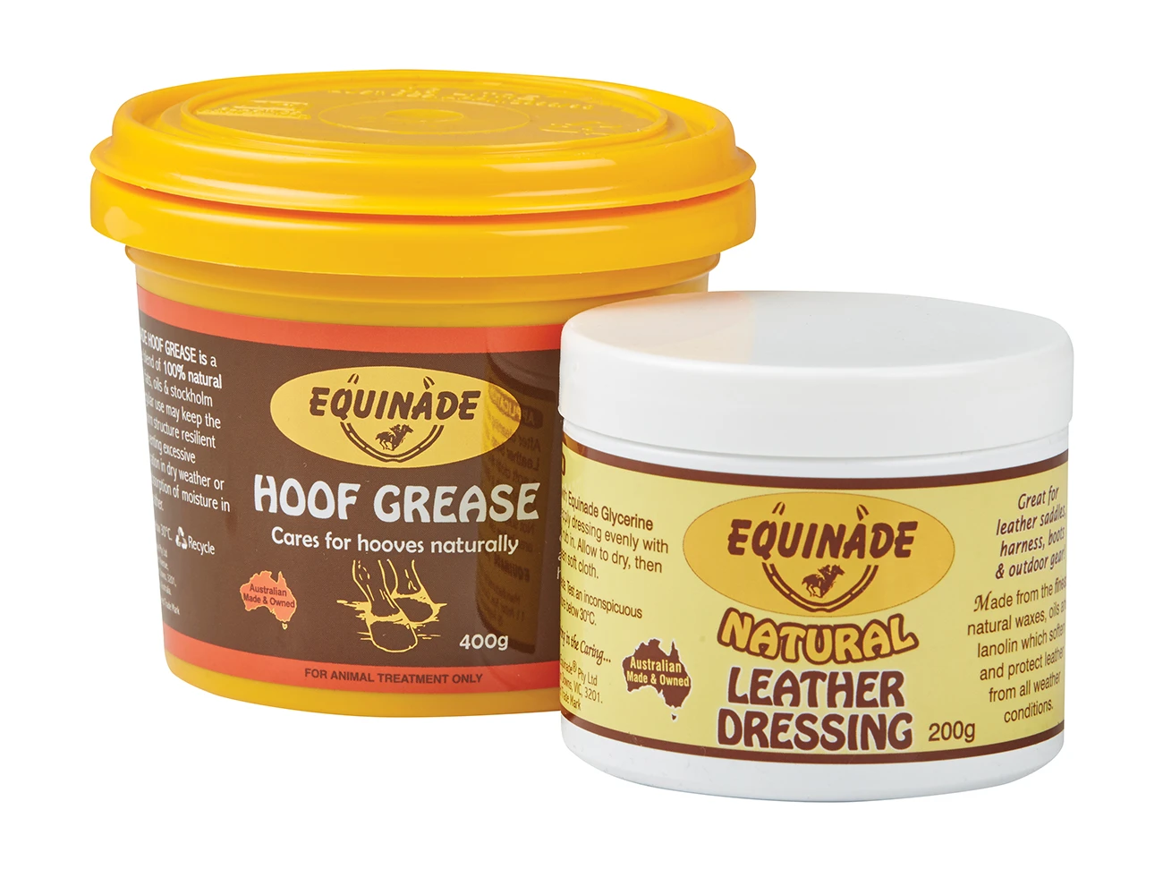 EQUINADE Hoof Grease & Leather Dressing Pack