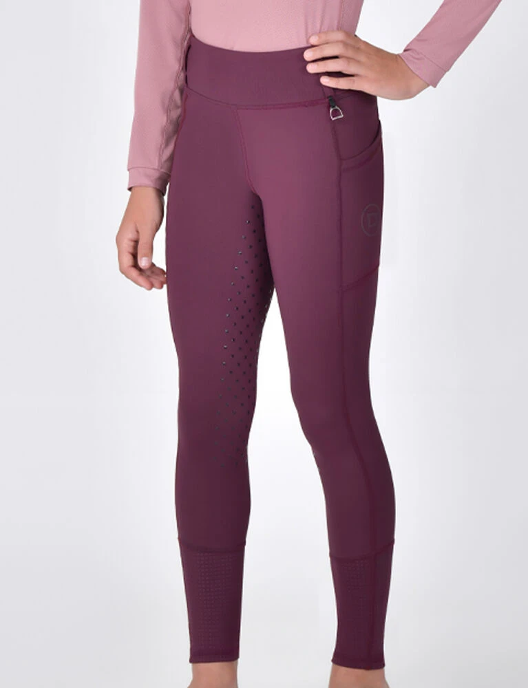 DUBLIN Kids Form Mesh Riding Tights