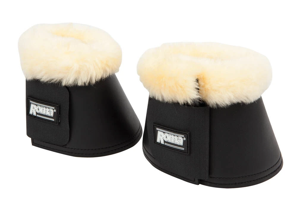 ROMA Merino Sheepskin Trim Bell Boots