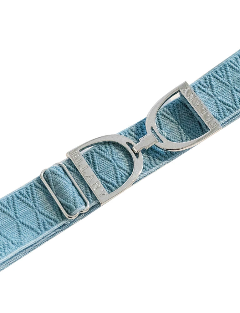 ELLANY Silver Stirrup Elastic Belt