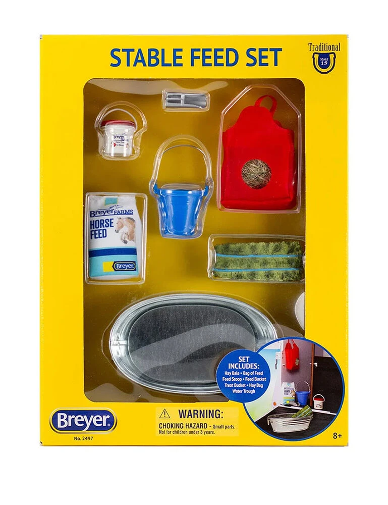 BREYER Traditional Stable Feed Set New 2024