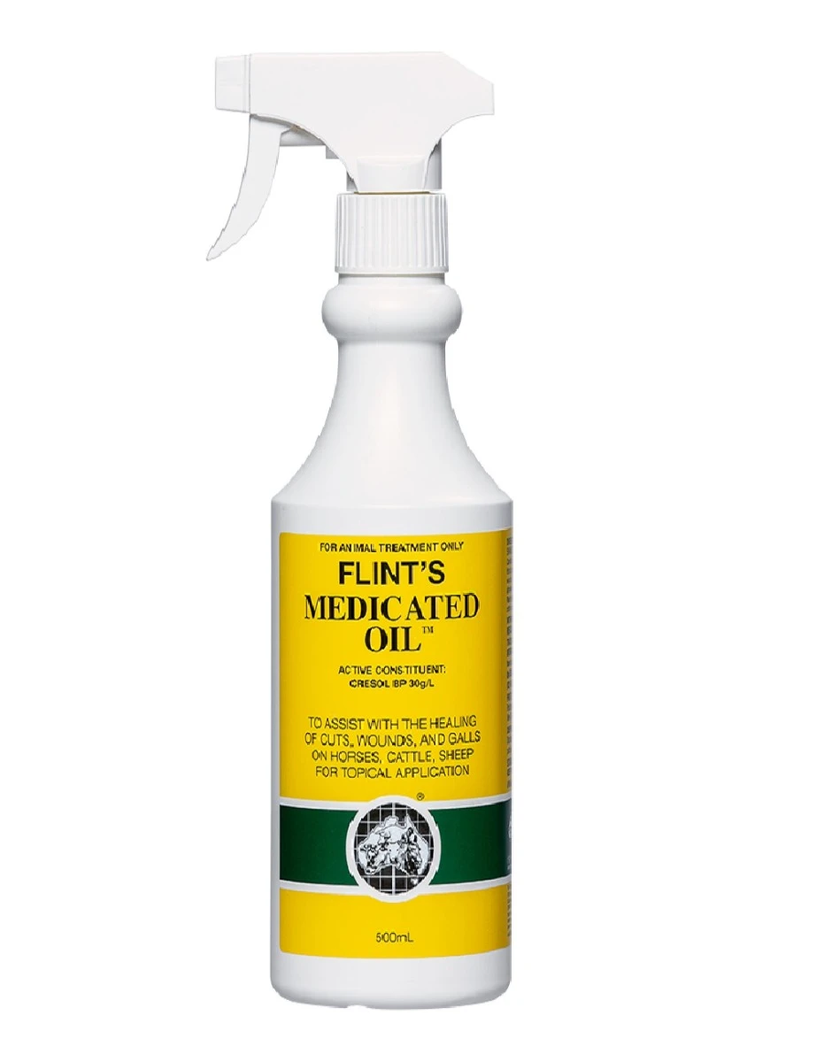 INT ANIMAL HEALTH Iah Flints Medicated Oil
