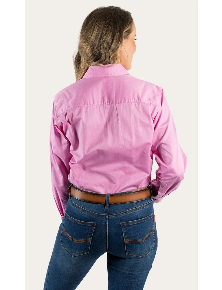 RINGERS WESTERN Pentecost River Womens Full Button Work Shirt