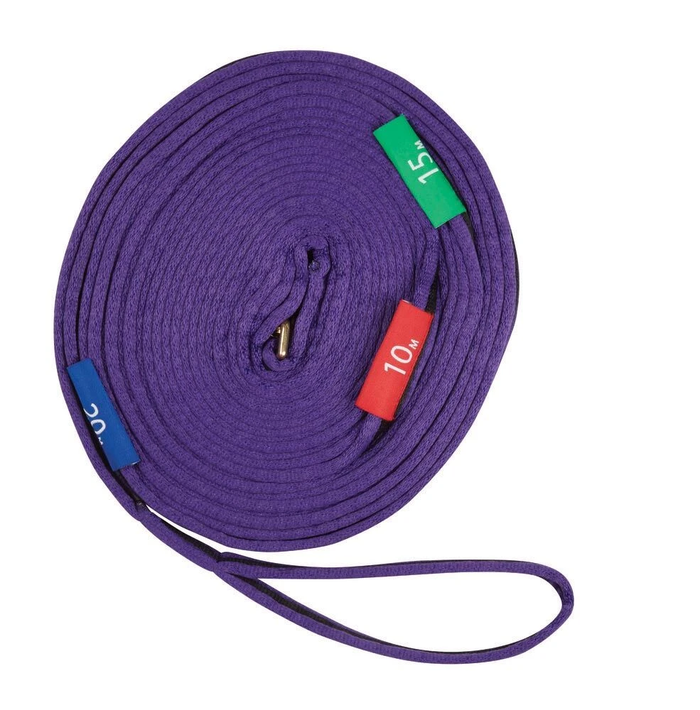 KINCADE Two Tone Lunge Line With Circle Markers