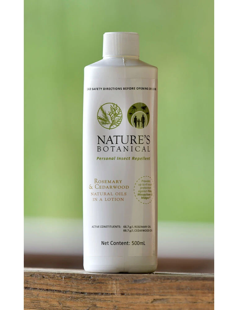 NATURE'S BOTANICAL Rosemary & Cedarwood Repellant - 500ML